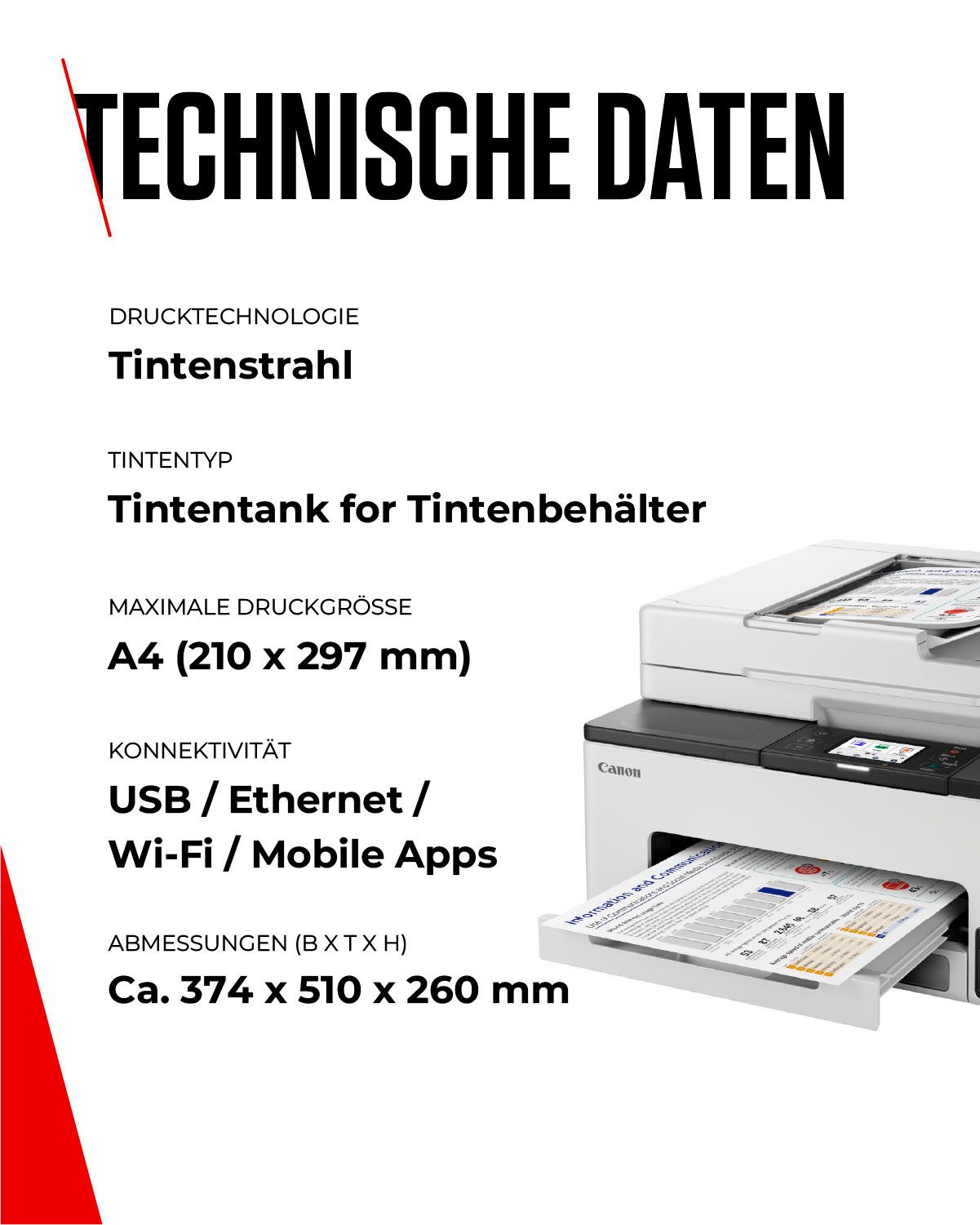 Canon All-in-oneprinter MAXIFY GX2050