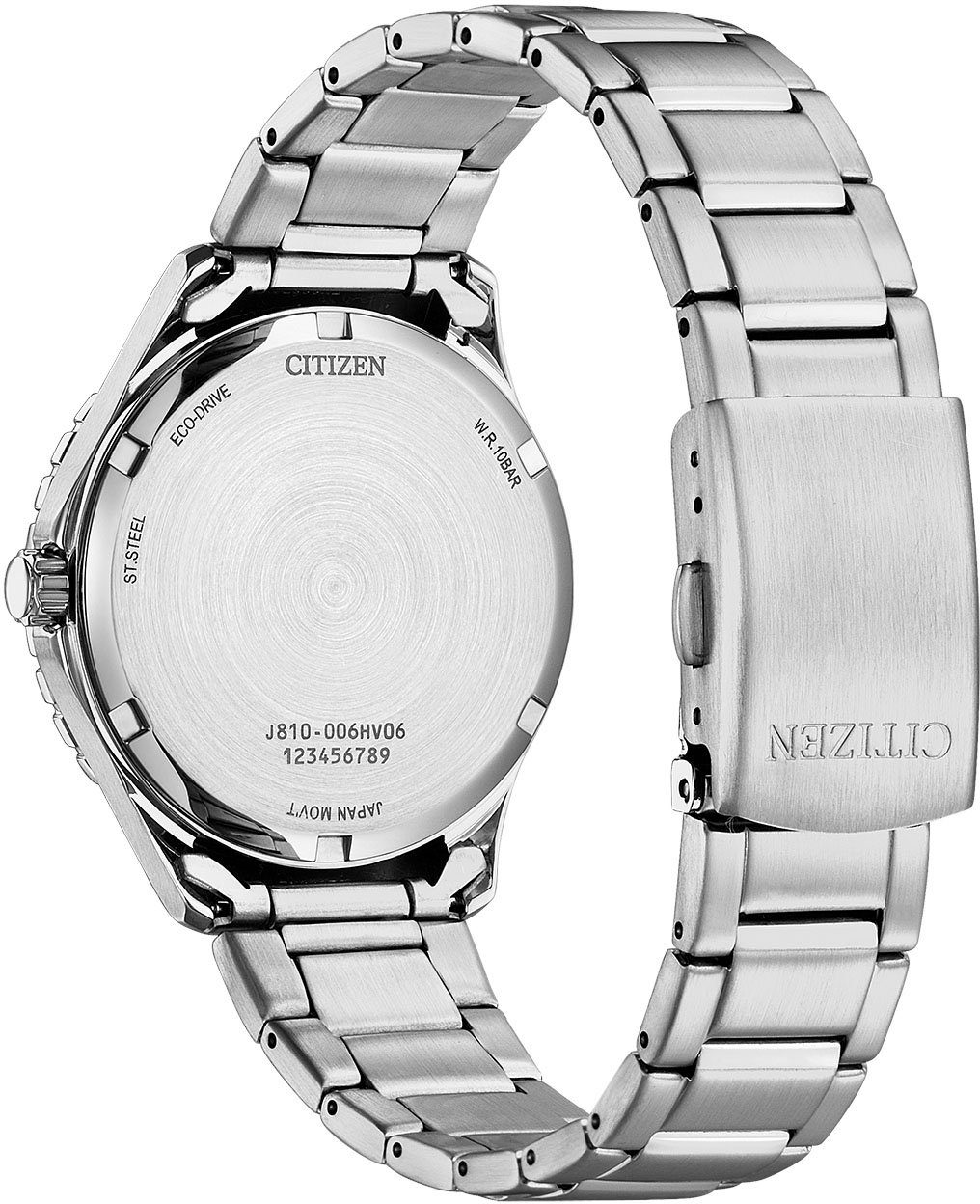 Citizen Solarhorloge AW1820-81E Horloge, herenhorloge, dameshorloge, roestvrijstalen band, tot 10 bar waterdicht.