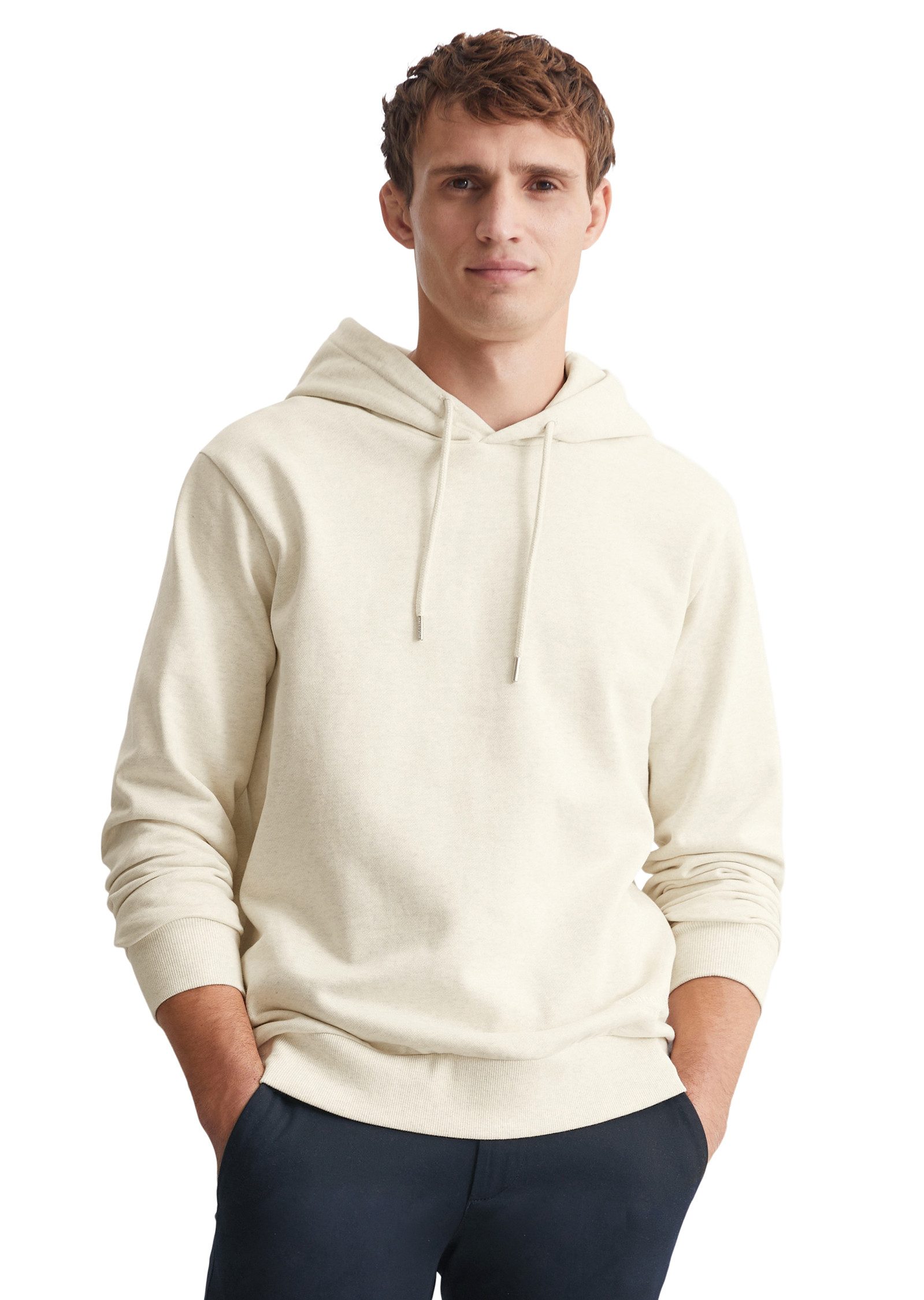 Marc O'Polo Hoodie Sportief & comfortabel heren sweaters maat L wit
