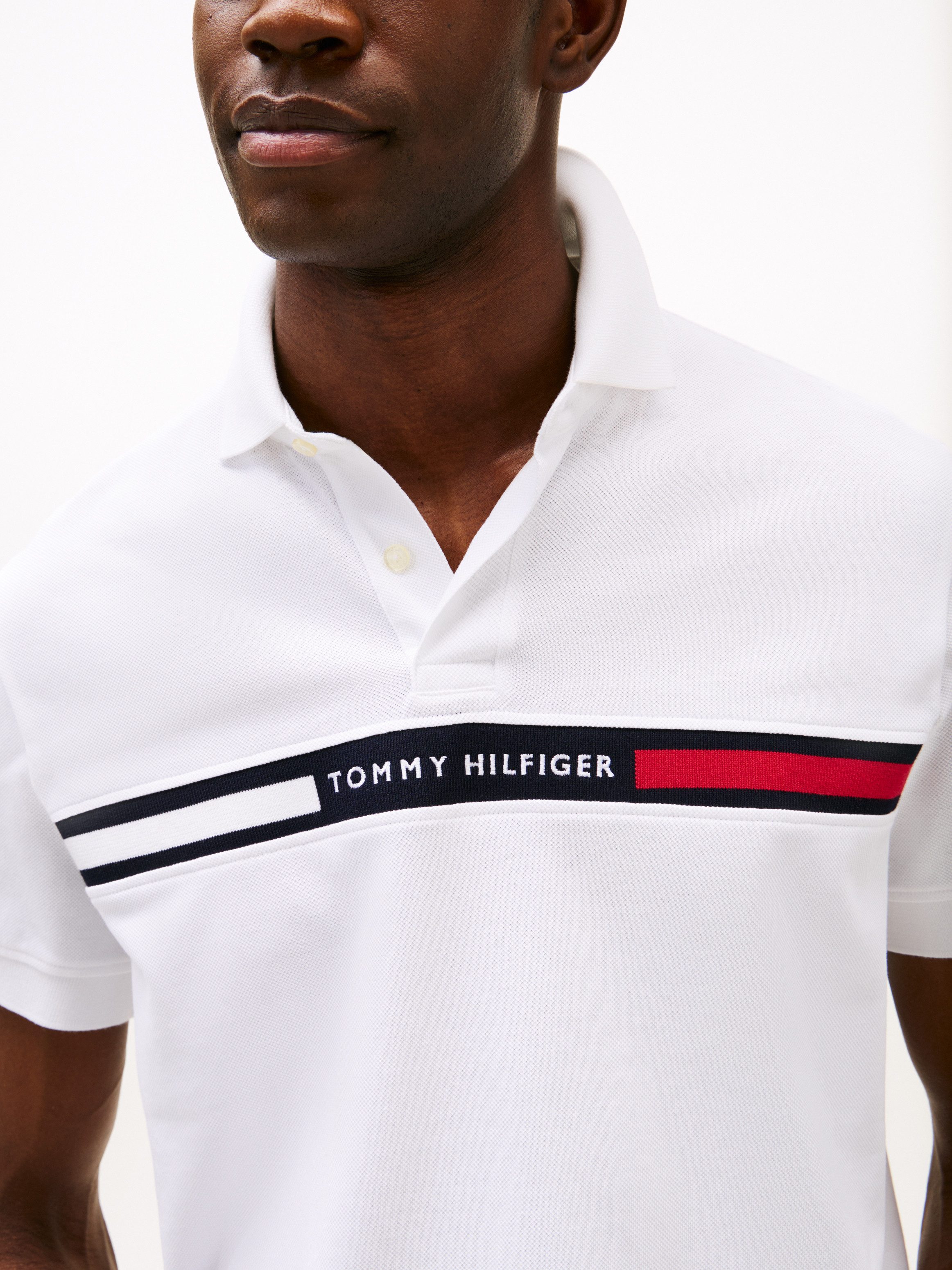 Tommy Hilfiger Poloshirt HILFIGER CHEST INSERT REG POLO