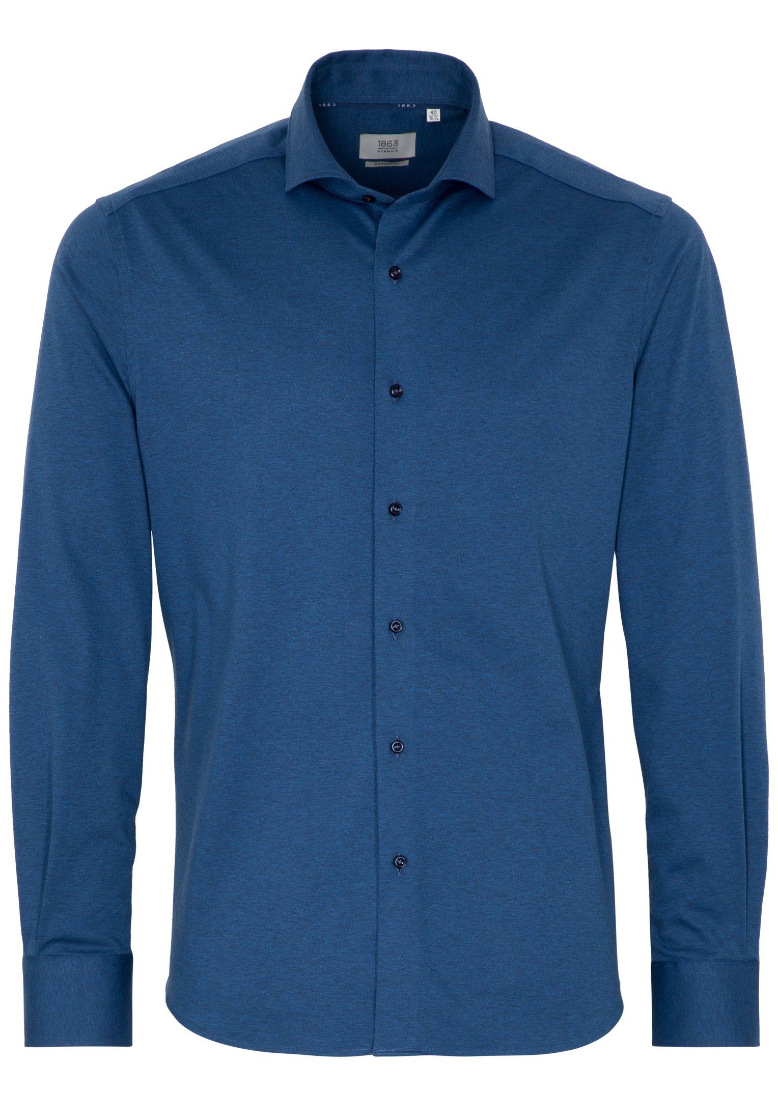 Eterna Overhemd met lange mouwen MODERN FIT NON IRON (strijkvrij)