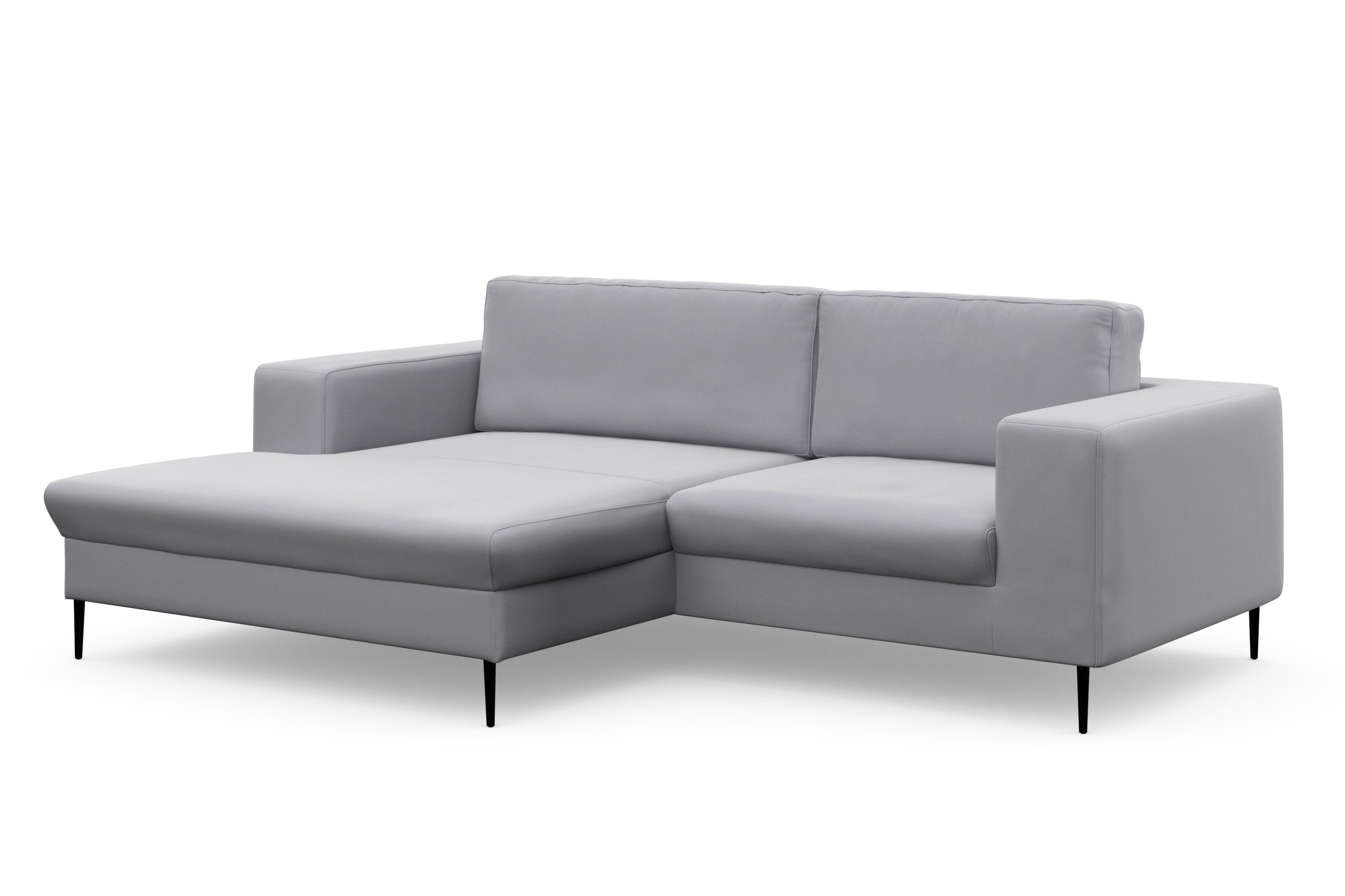 DOMO collection Hoekbank Modica compact en elegant, breedte 244, L-vorm