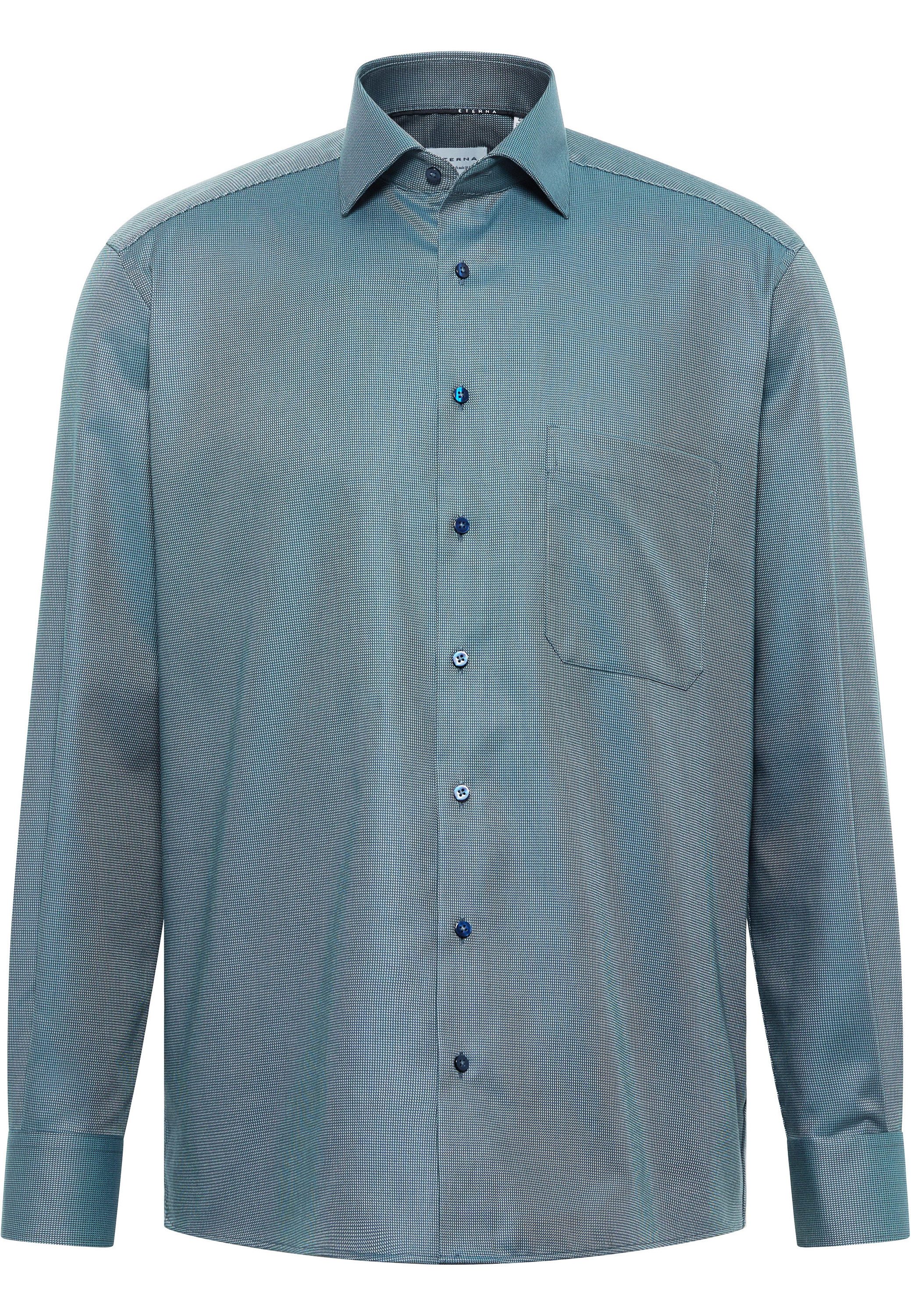 Eterna Overhemd met lange mouwen Comfort fit NON IRON (strijkvrij)