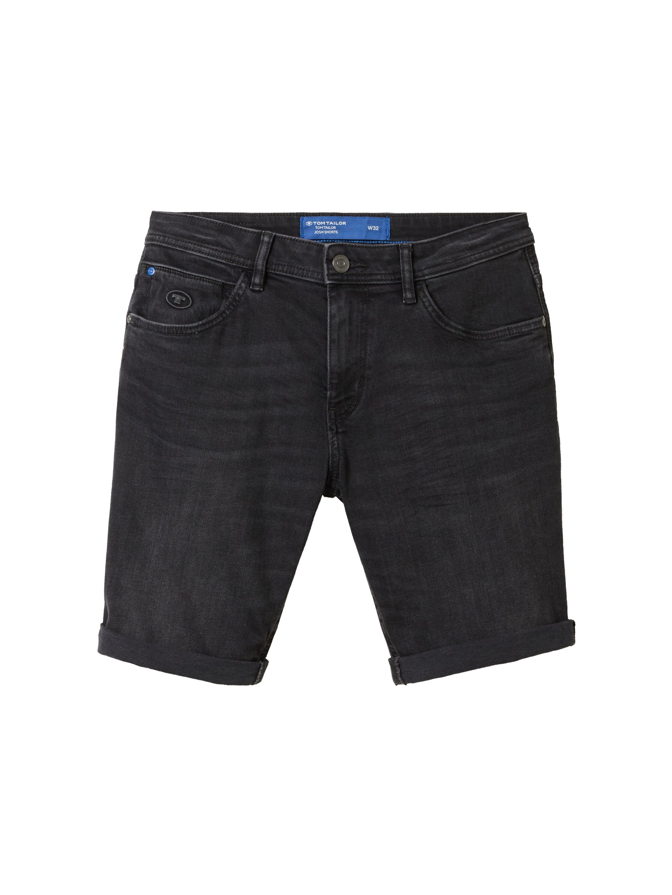 Tom Tailor Jeansbermuda Josh in lichte wassing