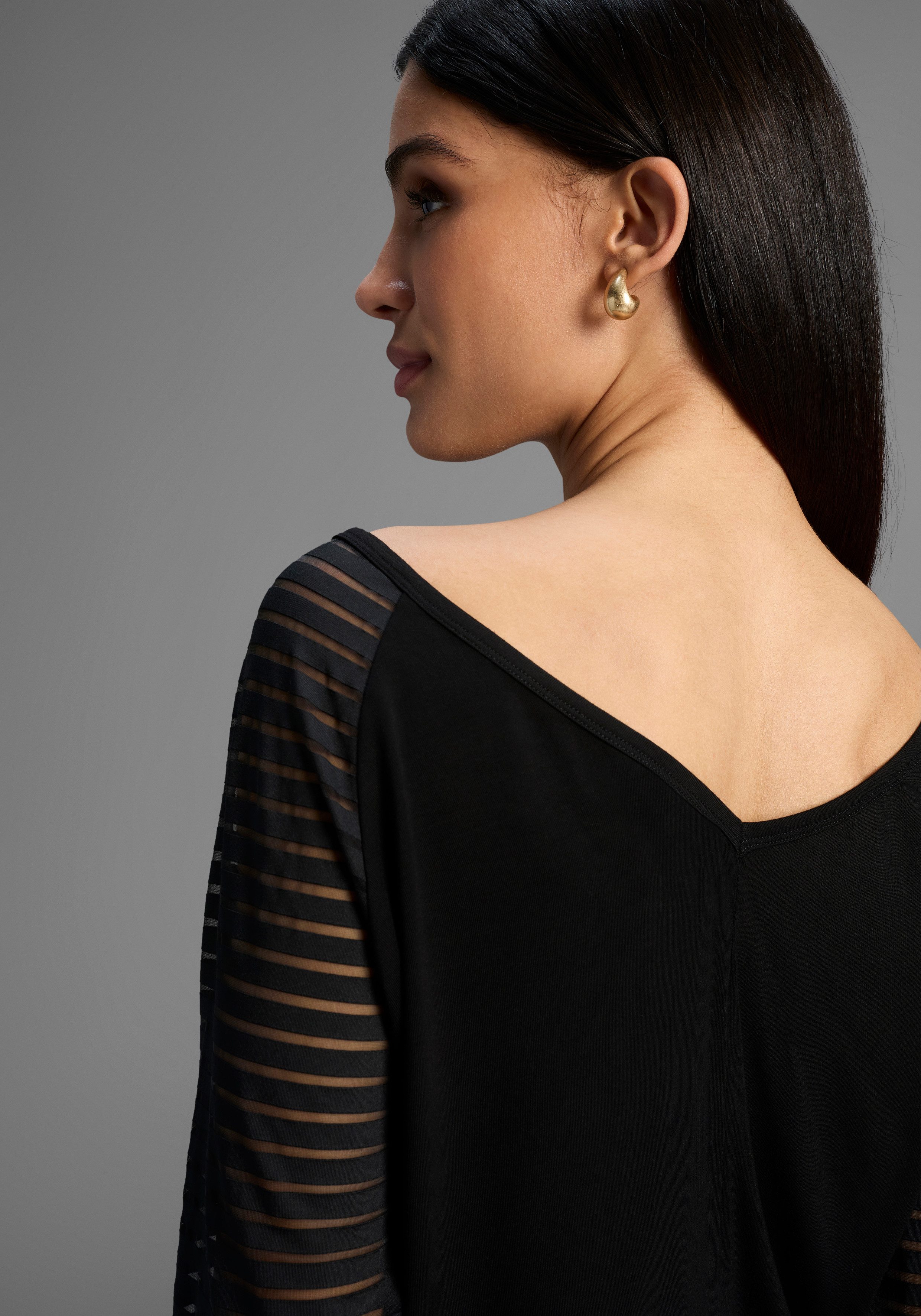 Bruno Banani Shirt met V-hals