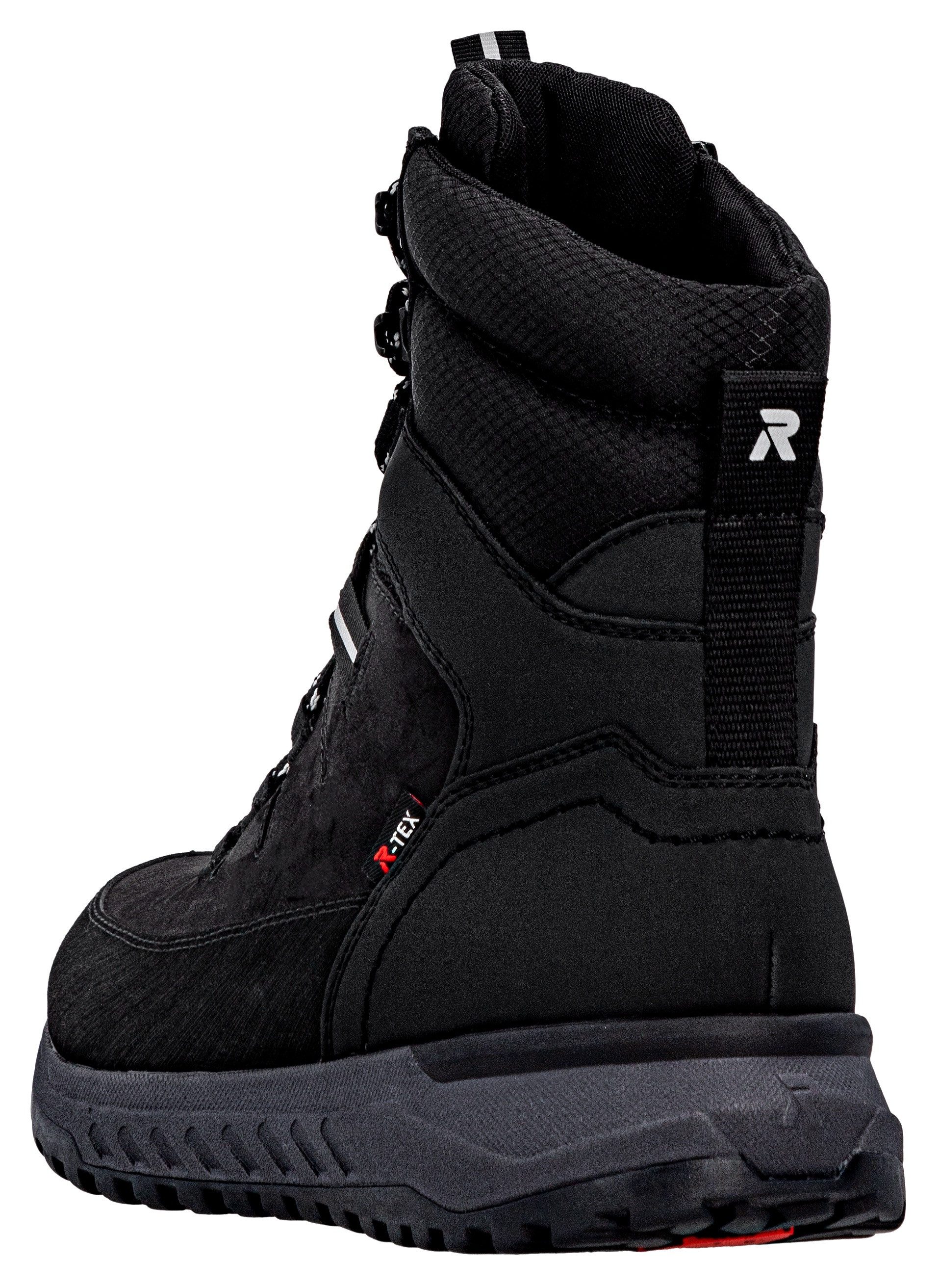 RIEKER Sport Winterlaarzen sneeuwlaarzen, outdoor enkellaars in comfortabele vorm, tex-membraan