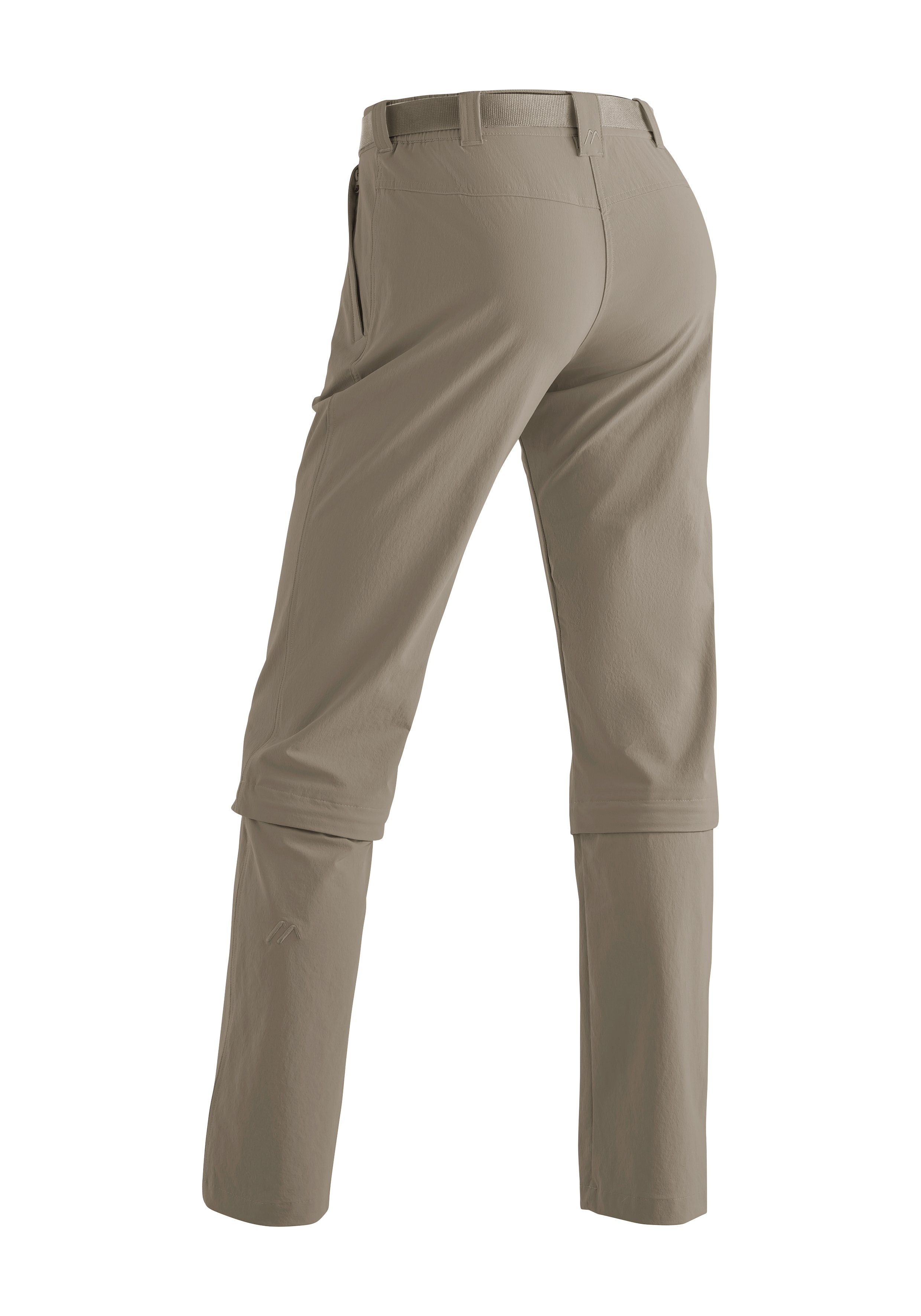 Maier Sports Functionele broek Arolla Dames wandelbroek afritsbare outdoorbroek 3 zakken regular fit