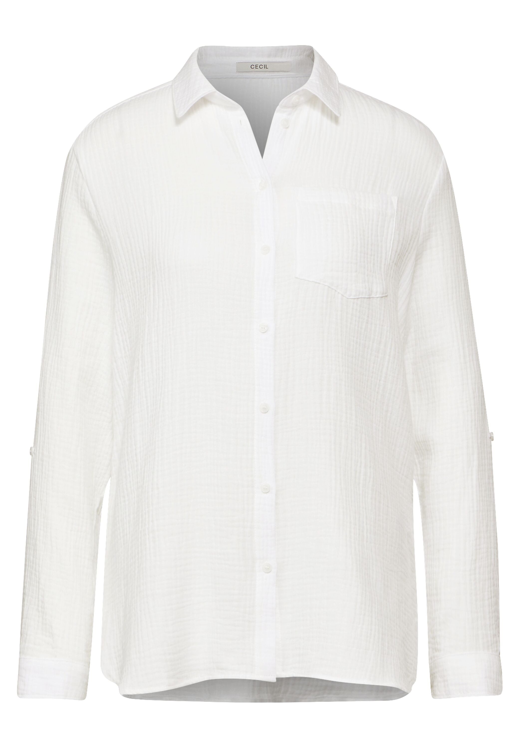 Cecil Klassieke blouse met borstzak