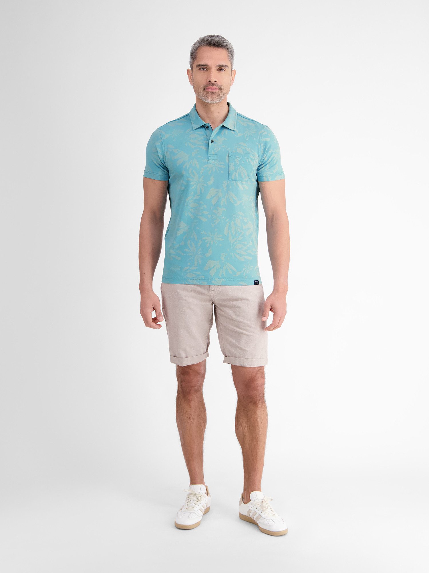 Lerros Poloshirt LERROS Poloshirt met stretch