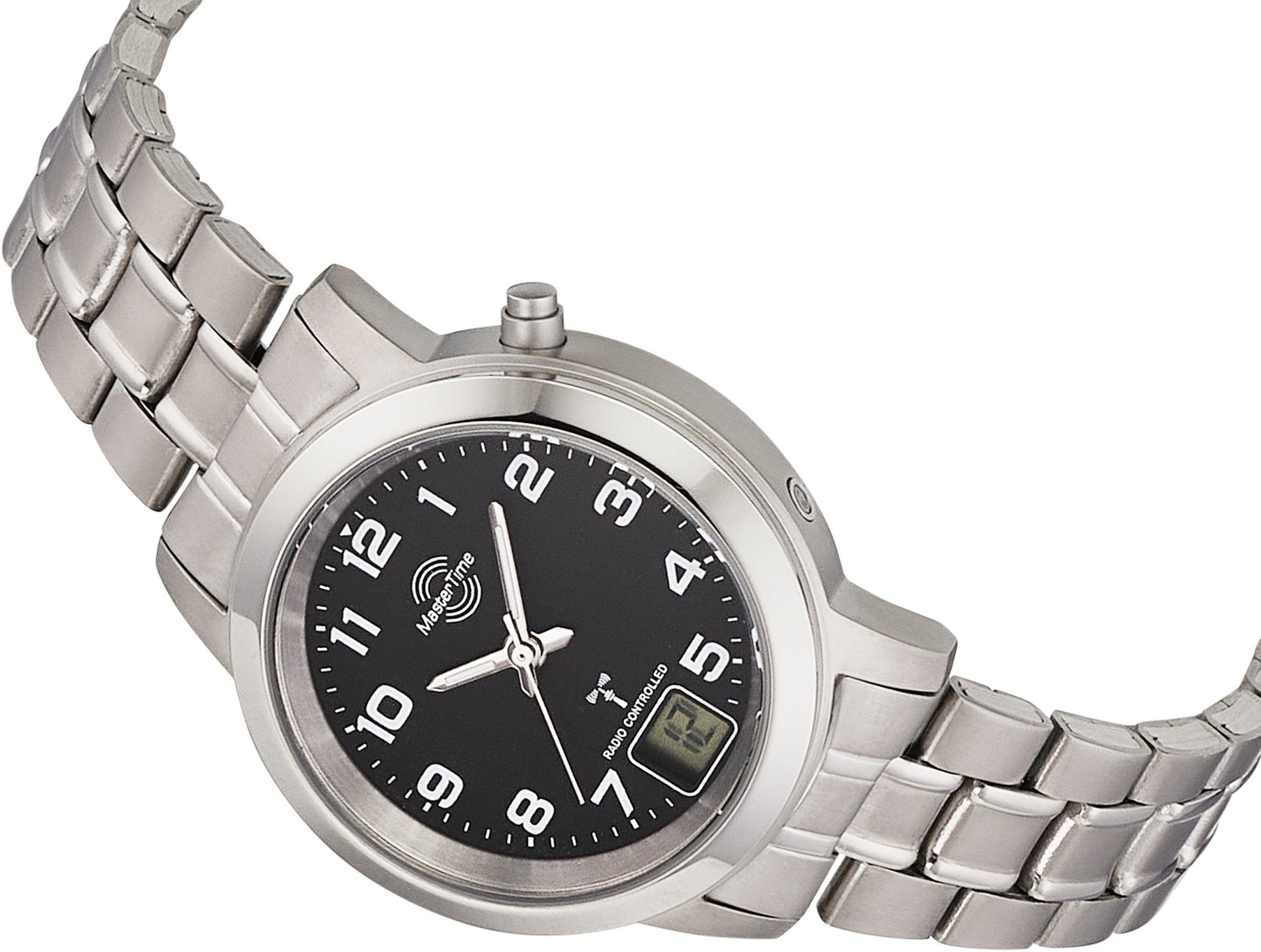 MASTER TIME Radiografisch horloge Expert Titan Horloge, quartz, dameshorloge, datum, glow-in-the-dark wijzers