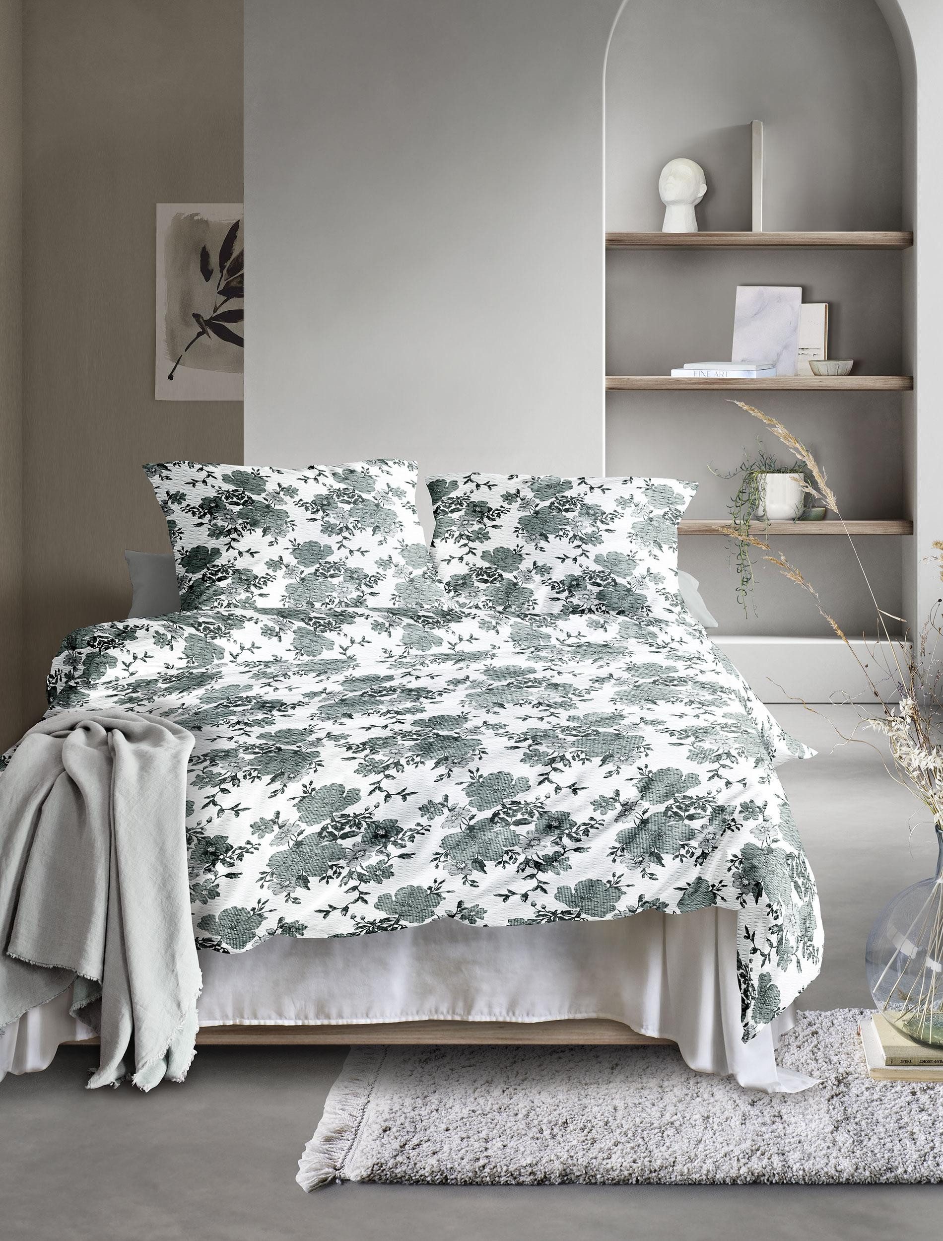 Irisette Beddengoed Easy-HK 8618 dekbedovertrekken groen
