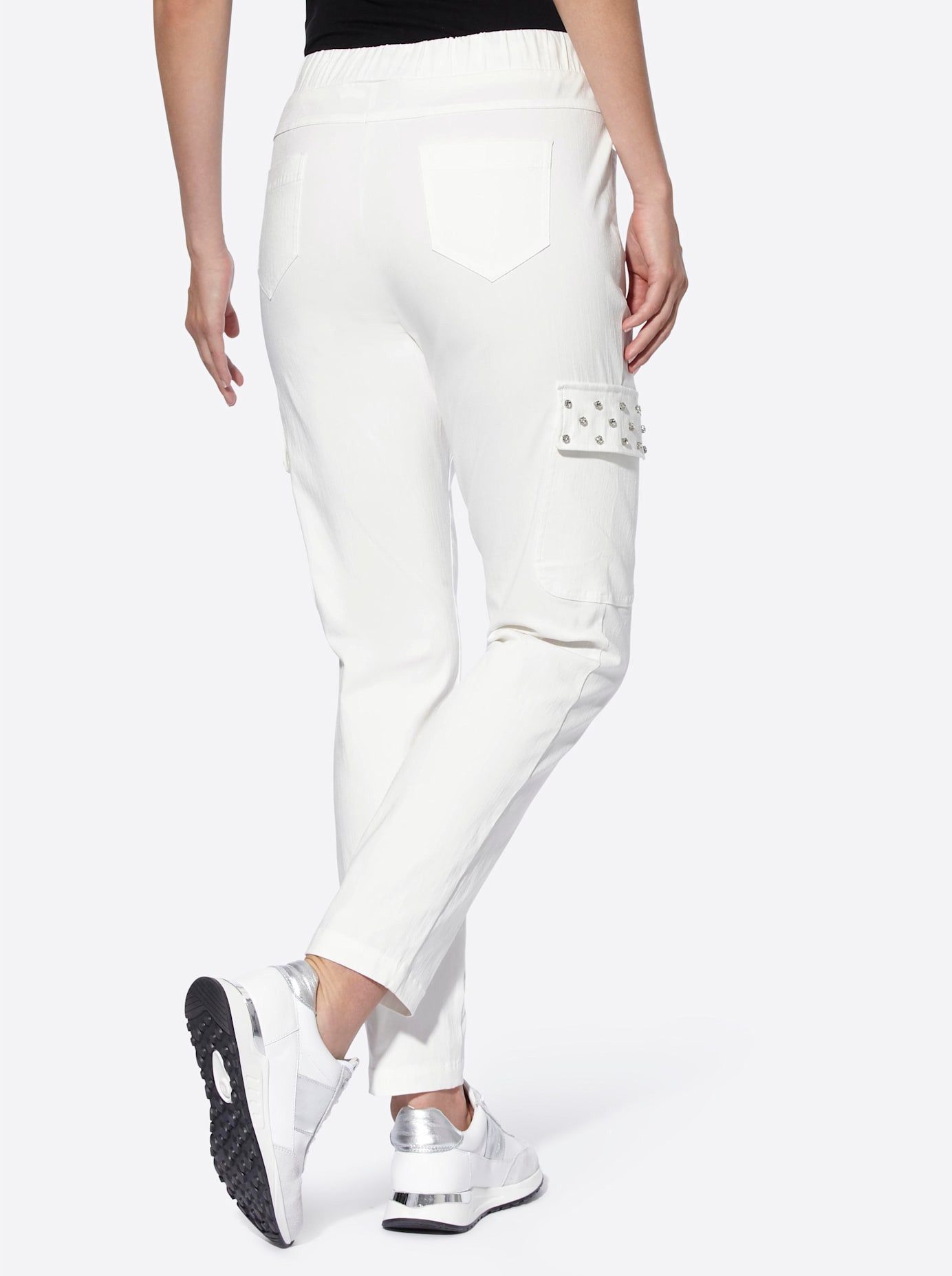heine Geweven broek