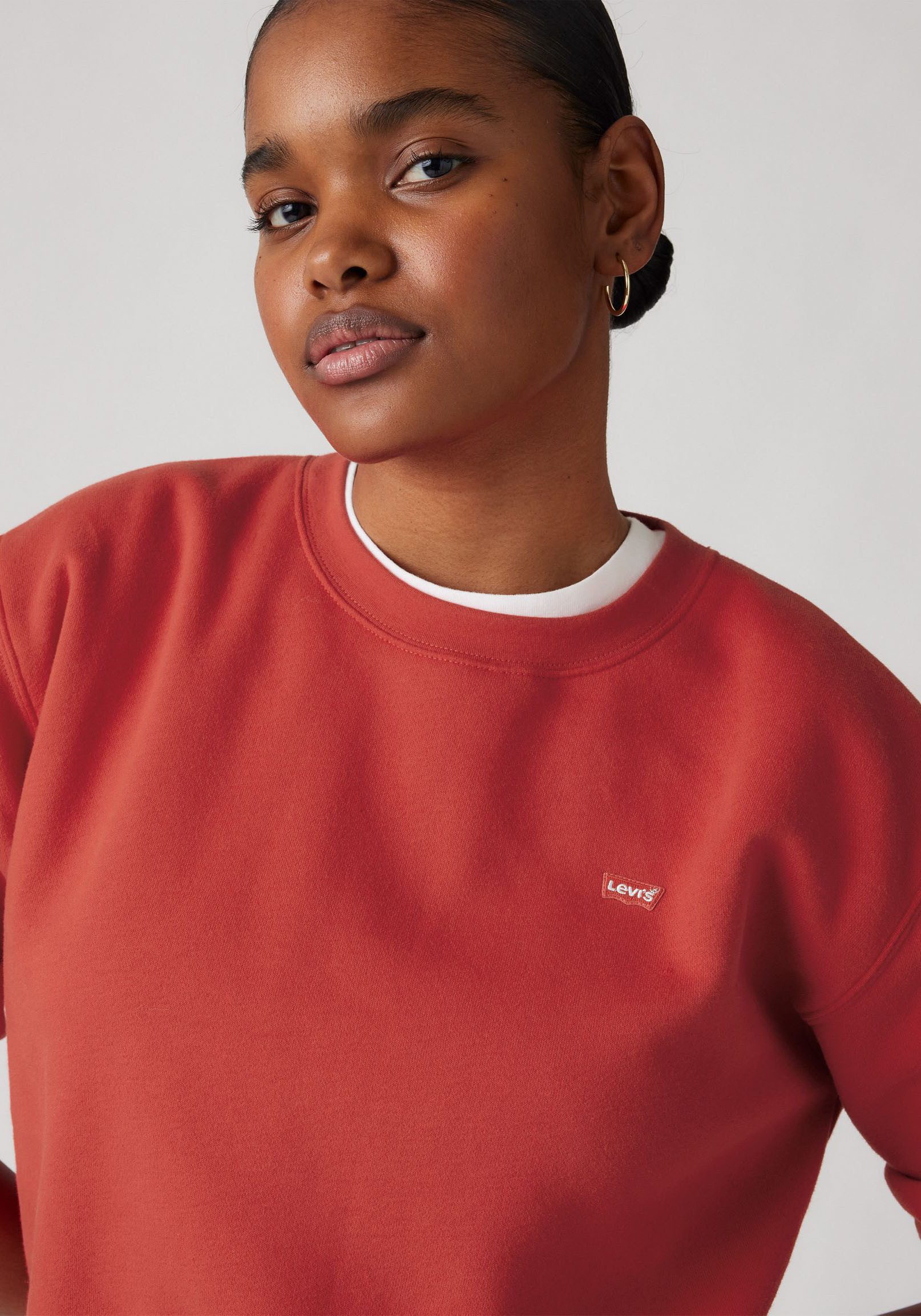 Levi's® Sweatshirt Everyday met klein logo op borsthoogte