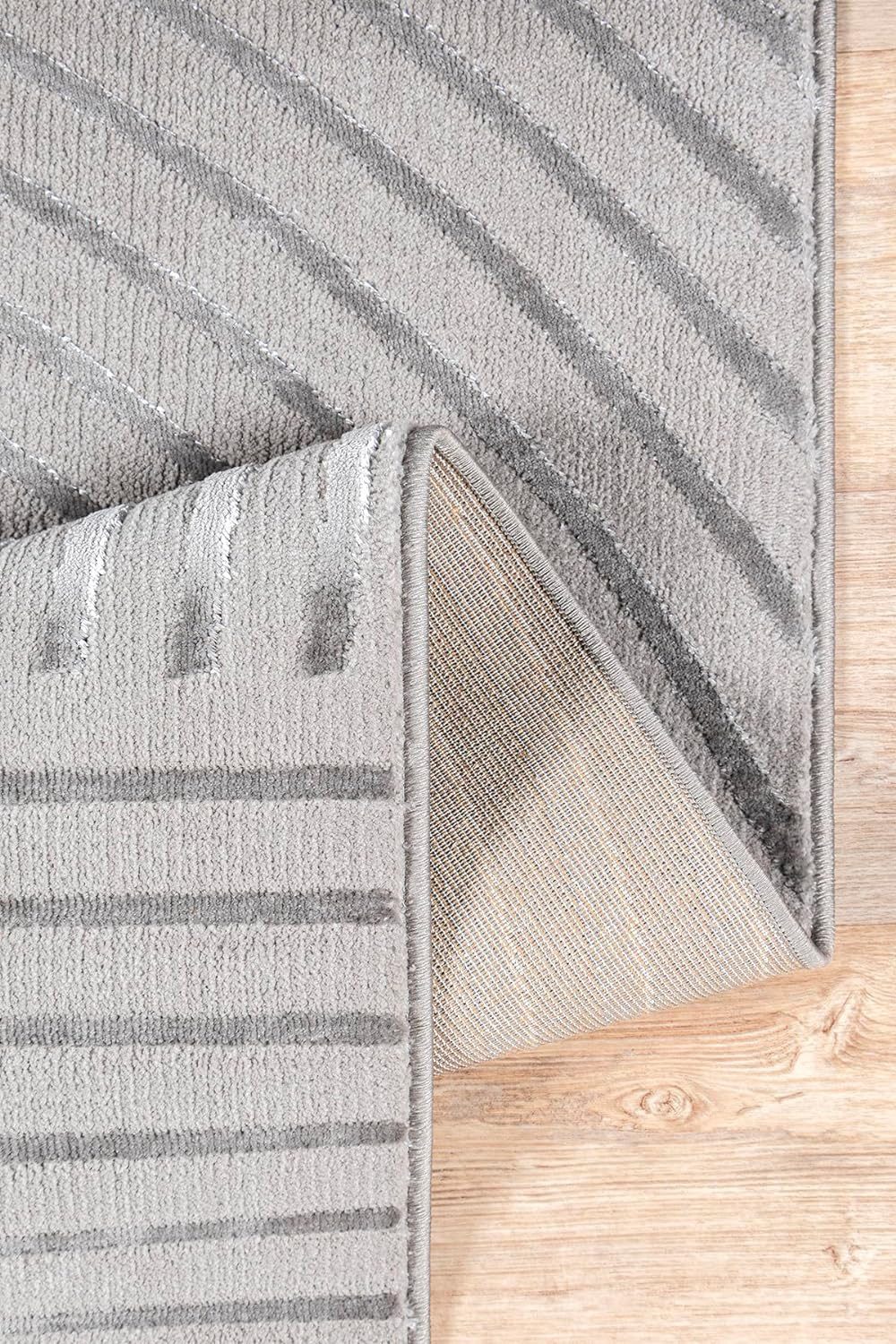 The carpet Vloerkleed Knight moderne woonkamer tapijt met elegant glanzende pool
