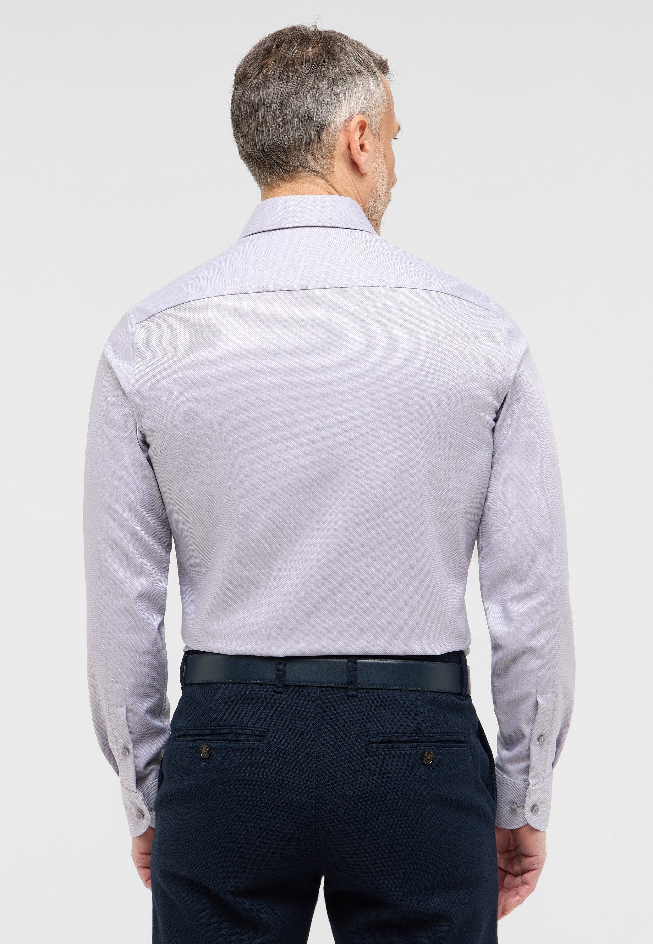 Eterna Overhemd met lange mouwen Slim fit NON IRON (strijkvrij)