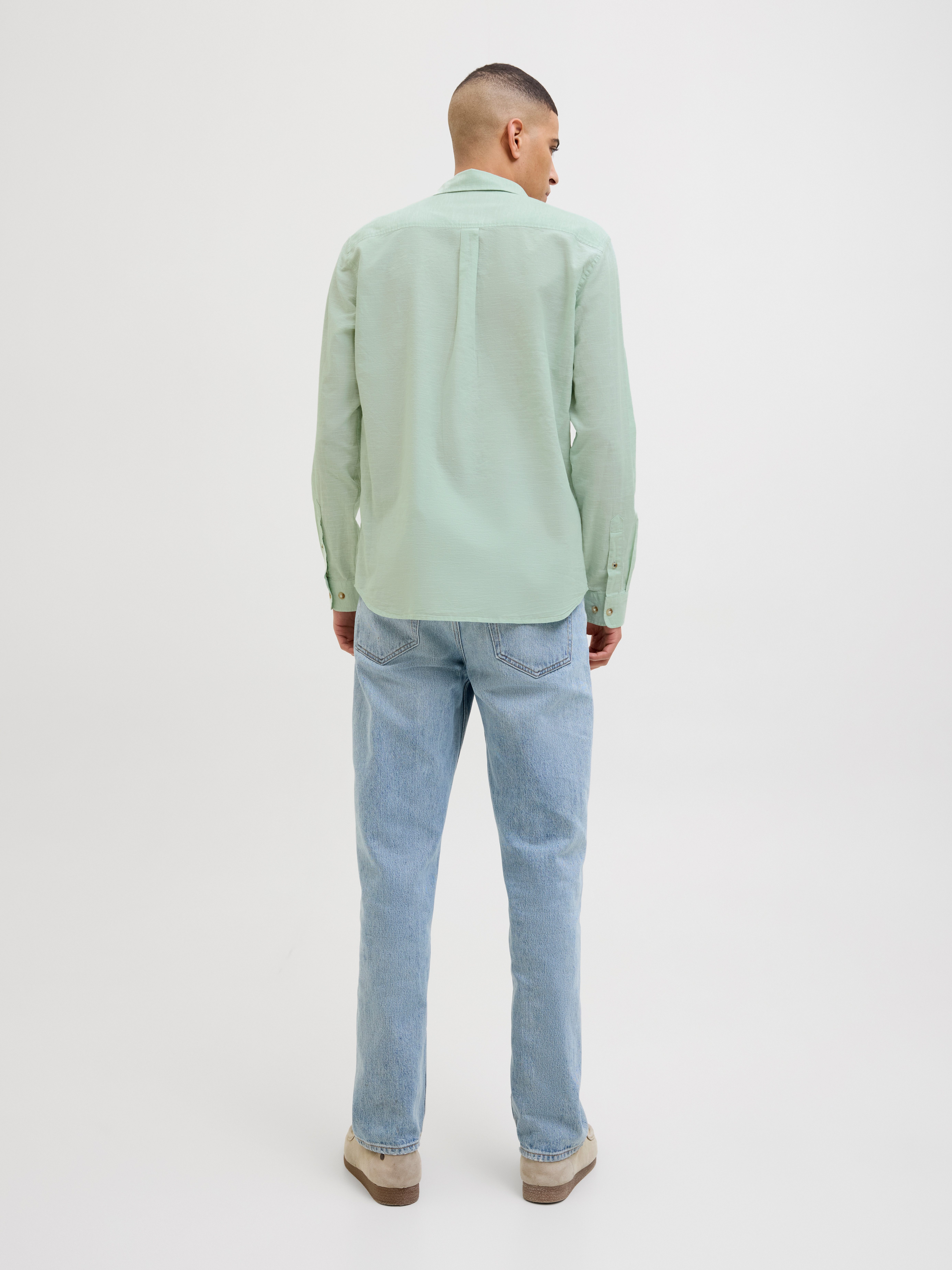 Jack & Jones Overhemd met lange mouwen JJESUMMER SHIRT LS SN