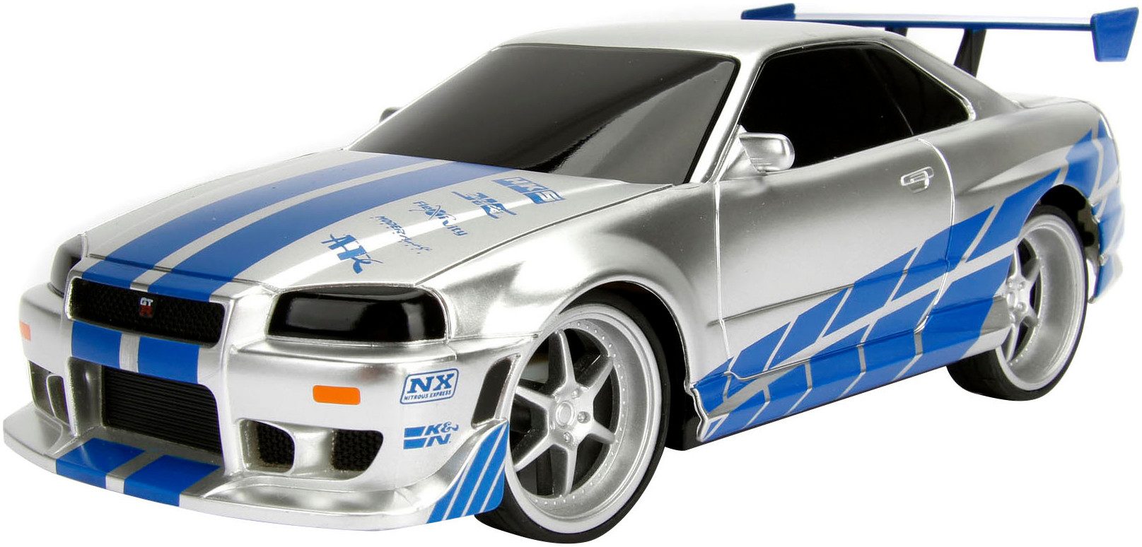 JADA Radiografisch bestuurbare auto Fast&Furious RC Nissan Skyline GTR 1:24