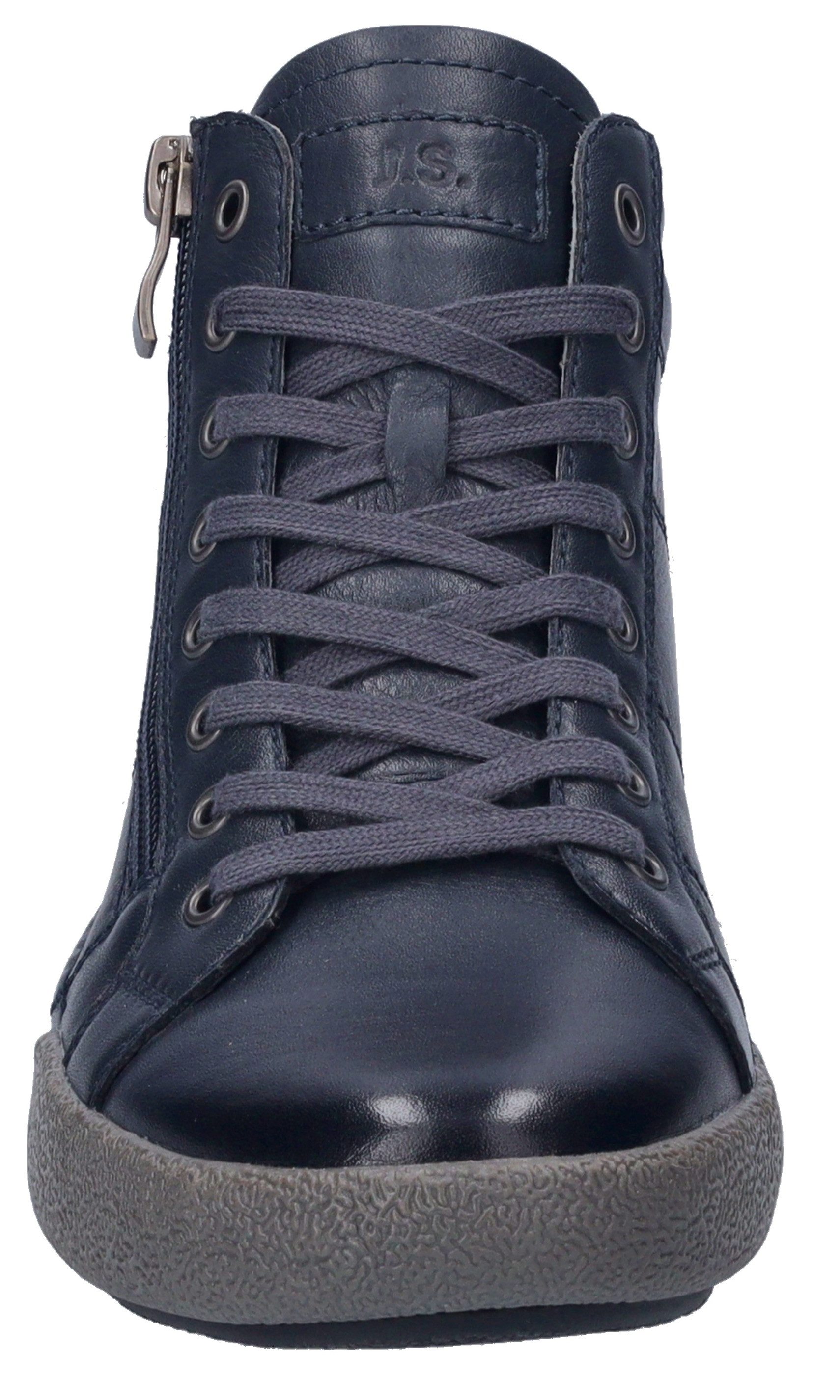 Josef Seibel Sneakers Claire 11 Veterschoenen, high top sneaker, comfortschoen met leren binnenzool