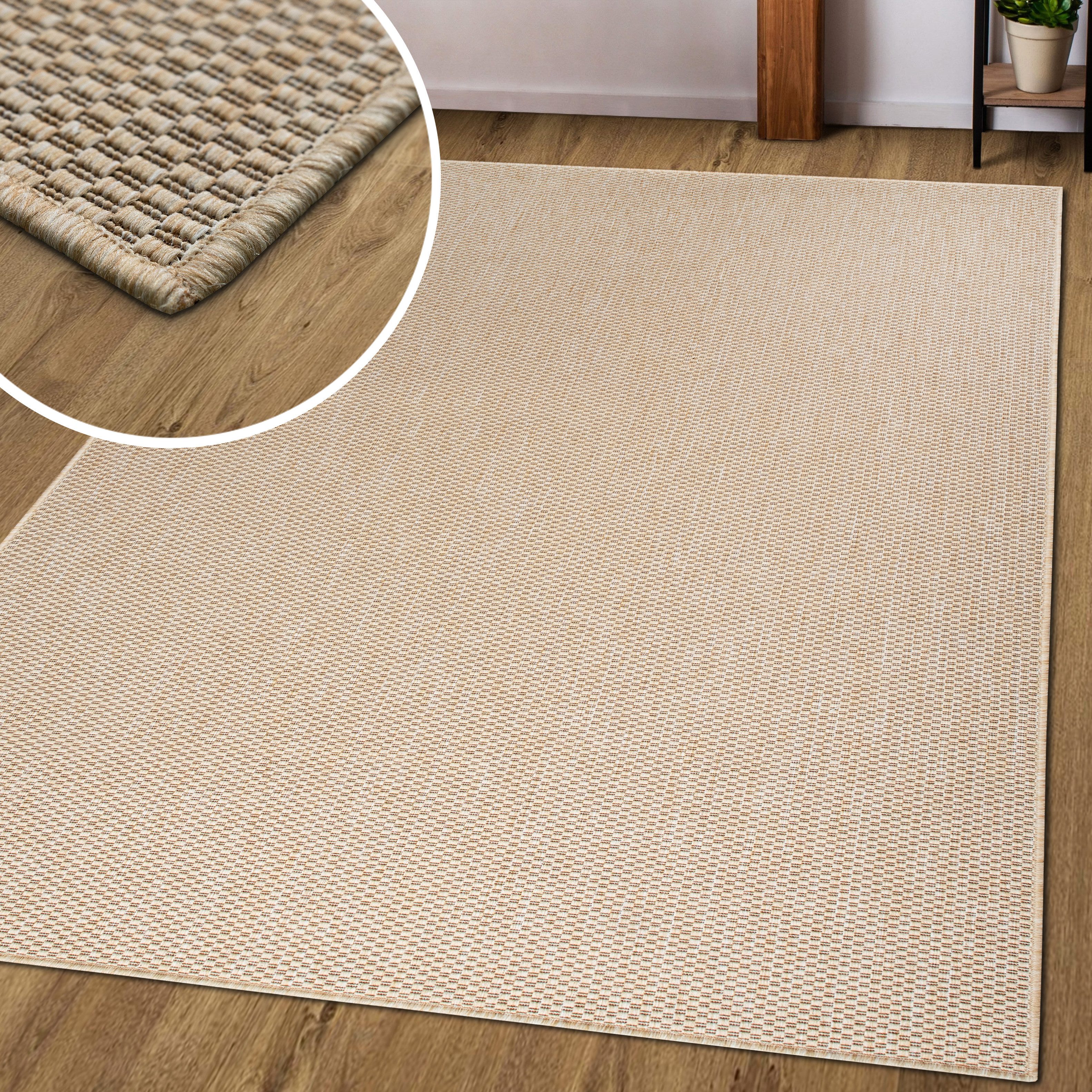 my home Vloerkleed Venetië is ook als loper verkrijgbaar Geschikt voor binnen en buiten, sisal-look, weerbestendig & uv-bestendig