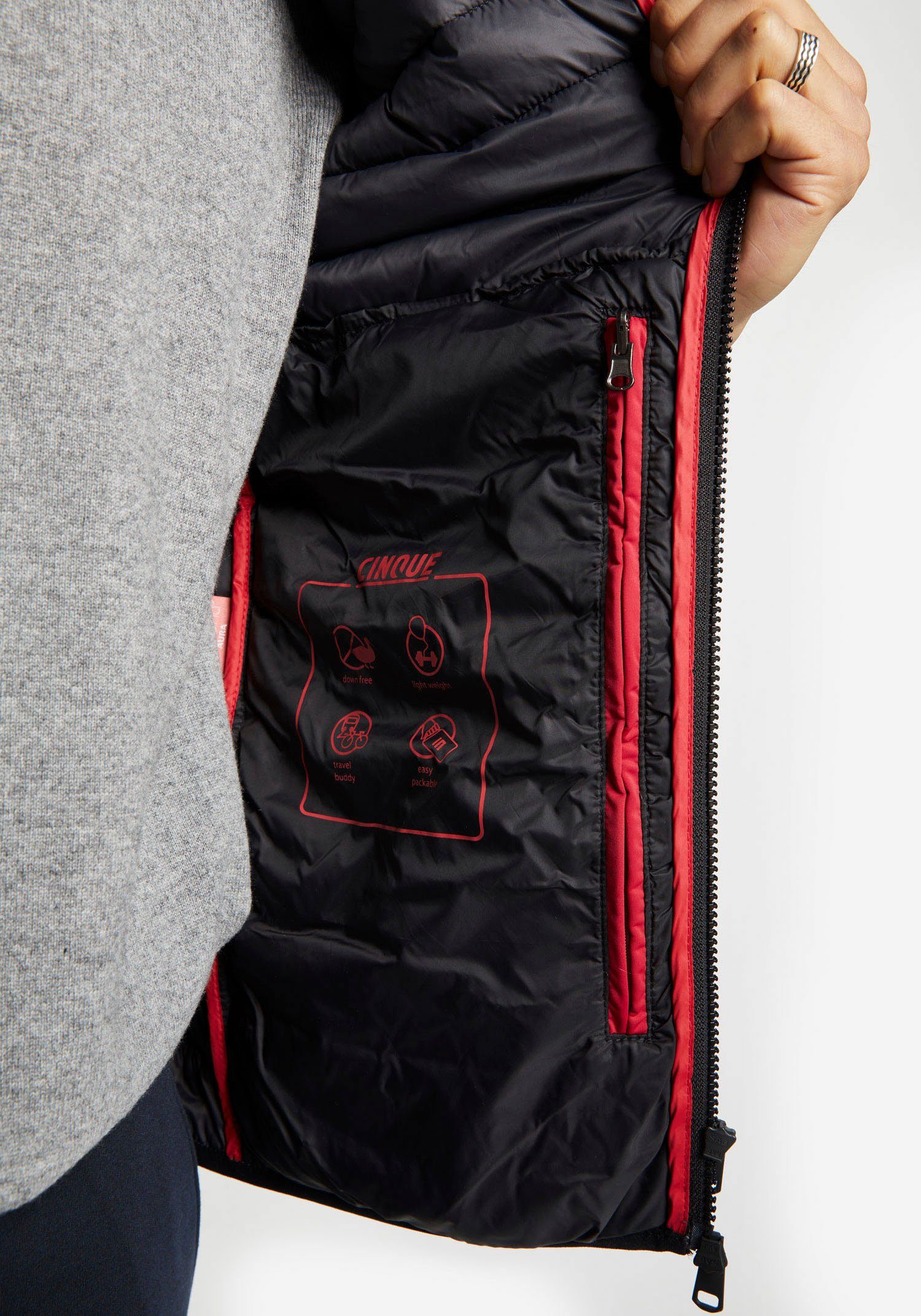 Cinque Bodywarmer CIFOLD met opstaande kraag