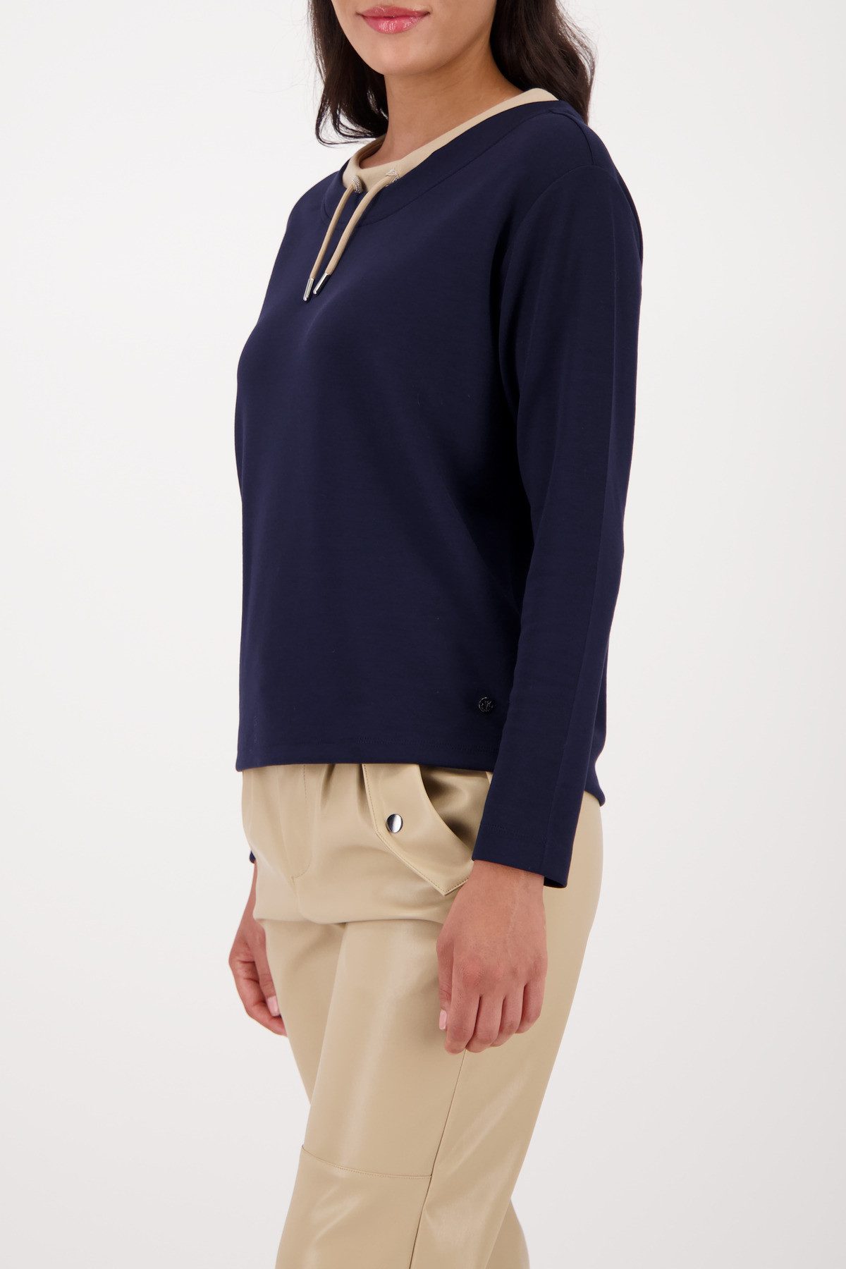 Monari Sweatshirt basic sieradendetail
