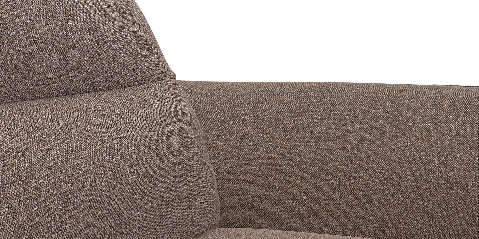 FLEXLUX 2,5-zits Salino, functie-sofa, relaxsofa Bank met arm- en hoofdeinde verstellingen, koudschuim & staalgolven