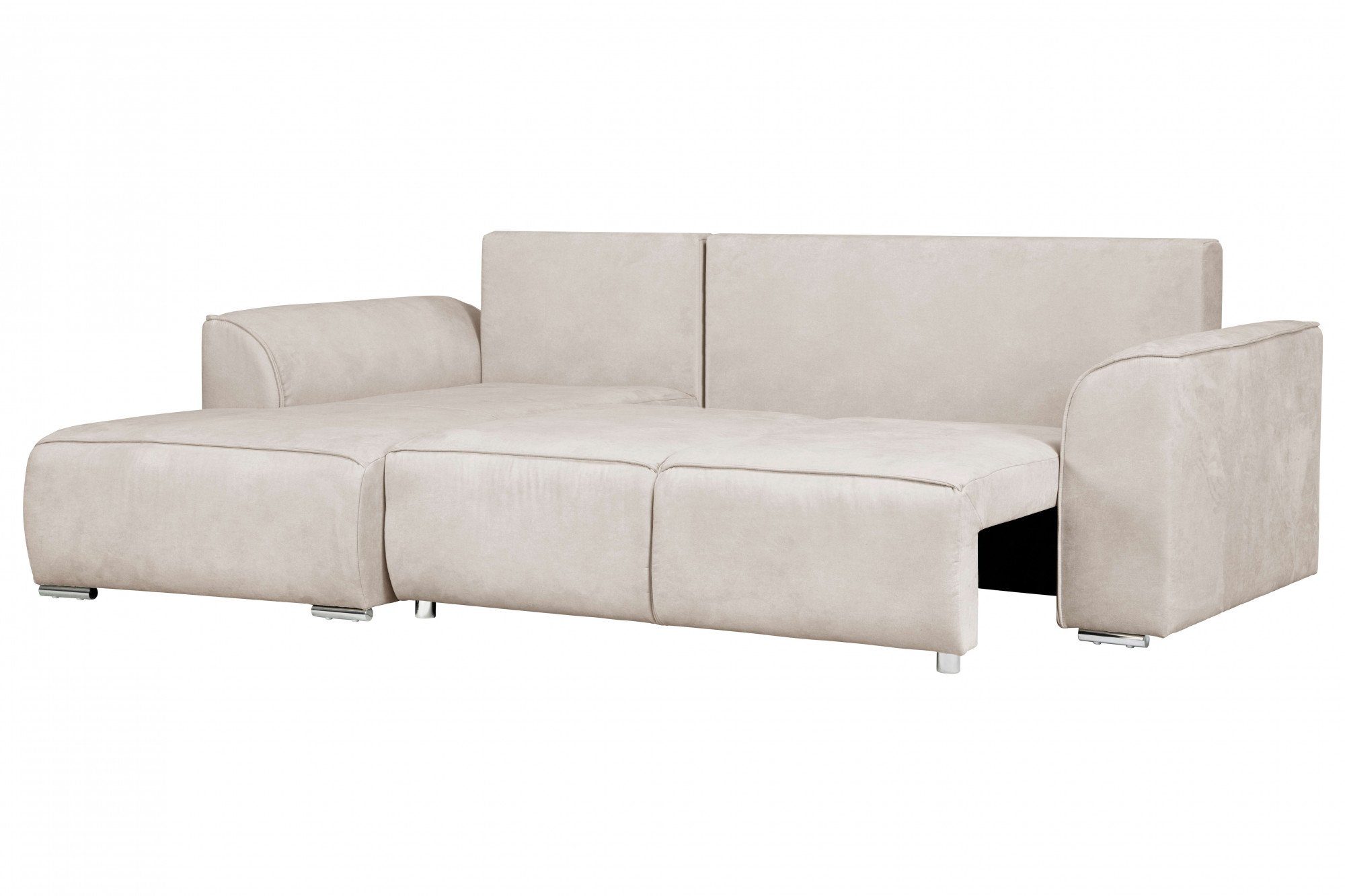 INOSIGN Hoekbank BEATRICE optionele slaapbank met bedlade, B/D/H: 265/170/86 cm
