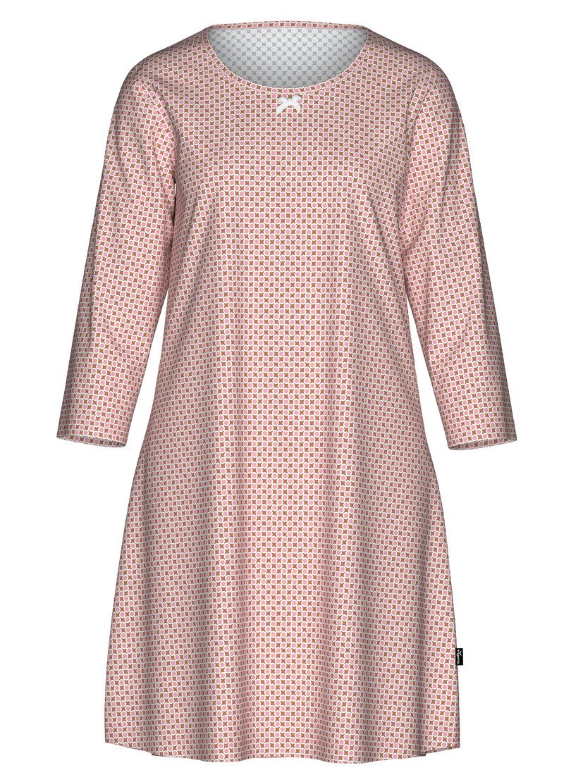 Trigema Nachthemd TRIGEMA Nachthemd met Allover-Retro-print (1-delig)