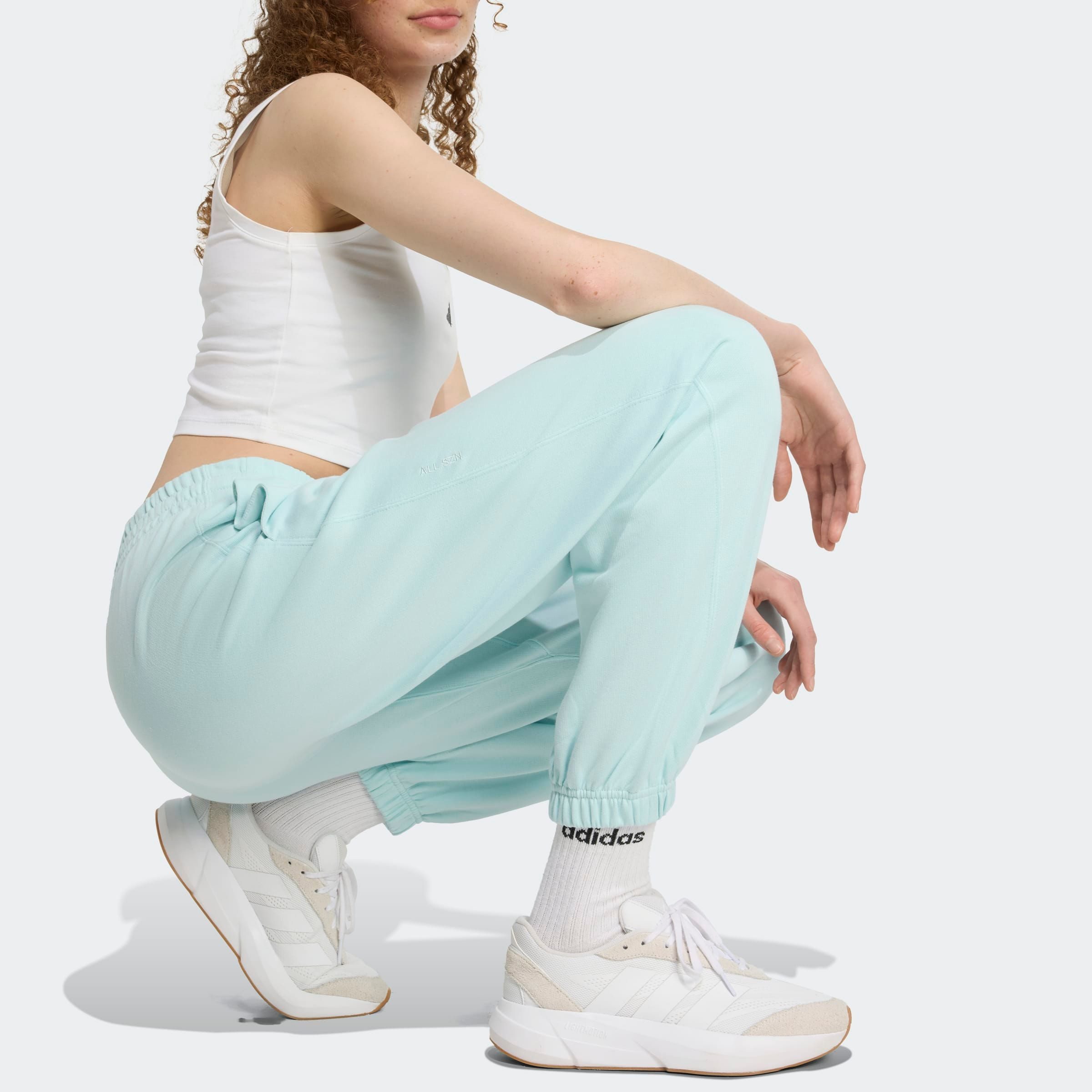 adidas Sportswear Sportbroek W ALL SZN FT PT Losjes gesneden, middelhoge band (1-delig)