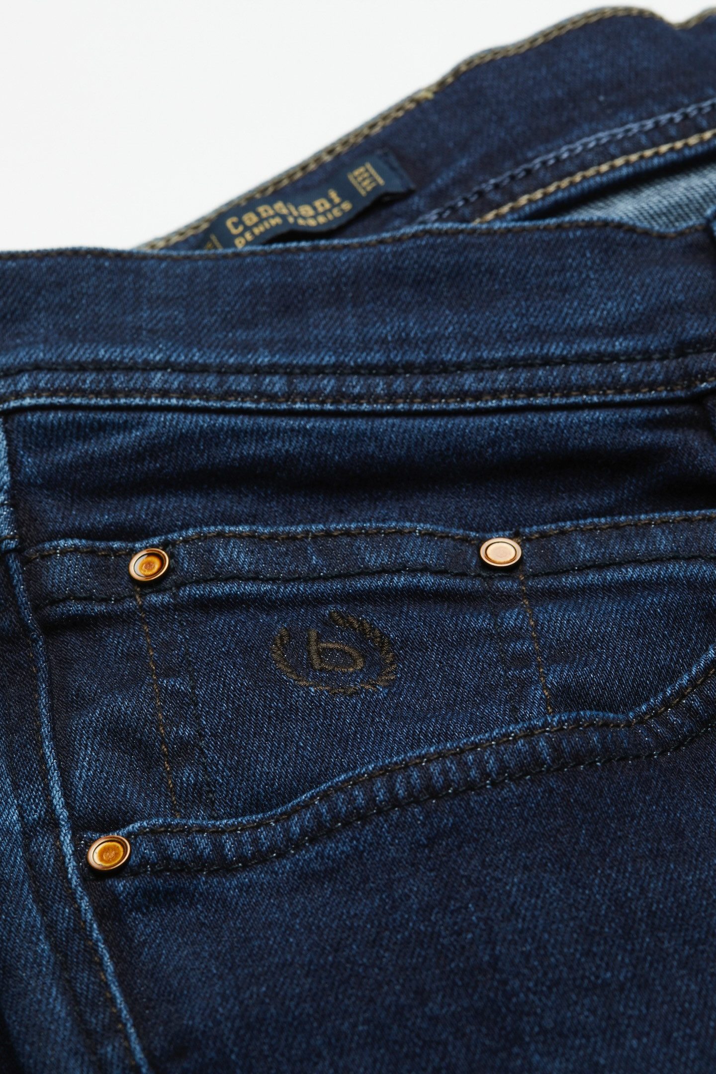 Bugatti 5-pocket jeans Regular fit van premium denim met stretch en ritssluiting
