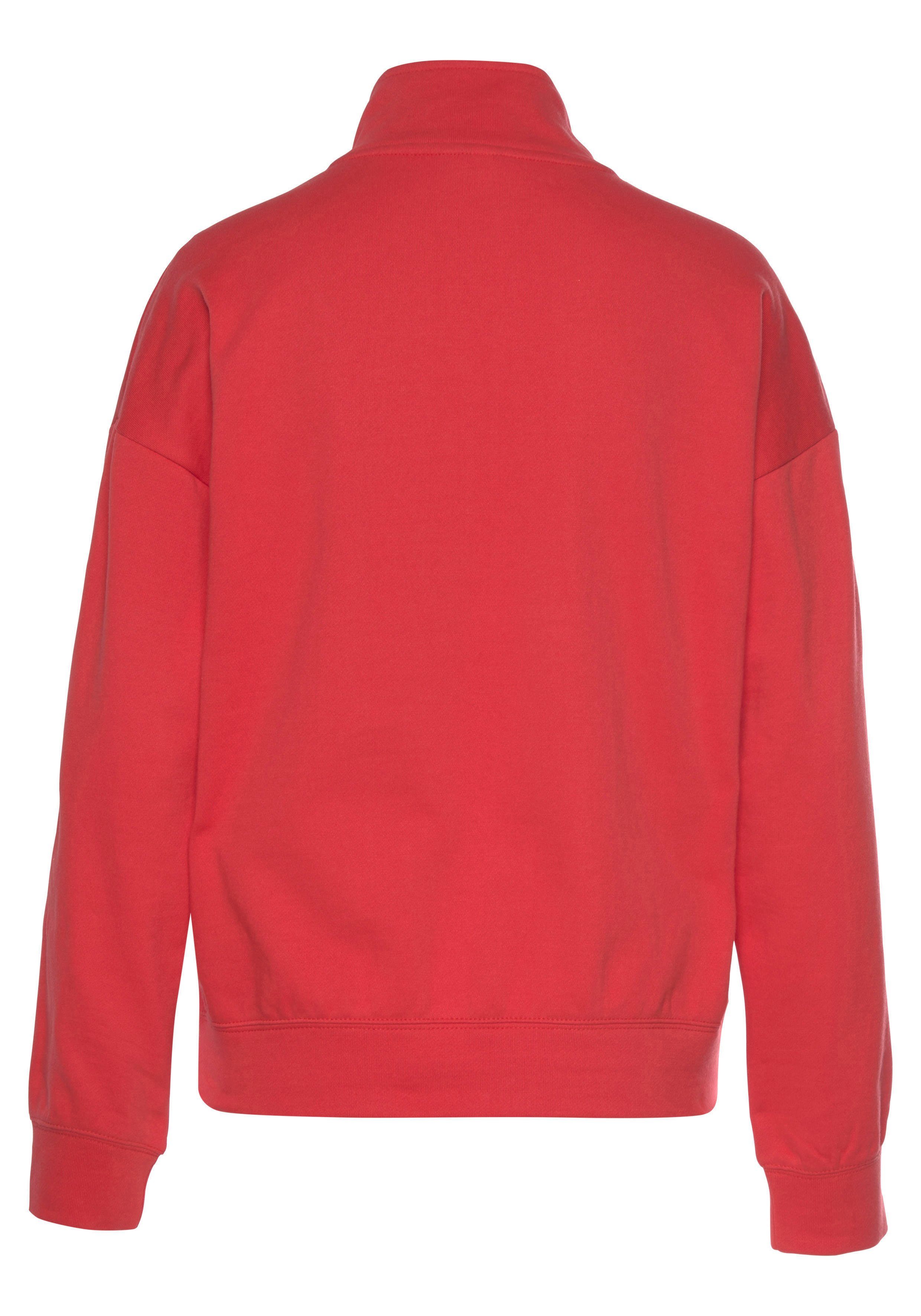 H.I.S Sweatshirt Troyer met opstaande kraag Troyer in maritieme stijl, loungewear