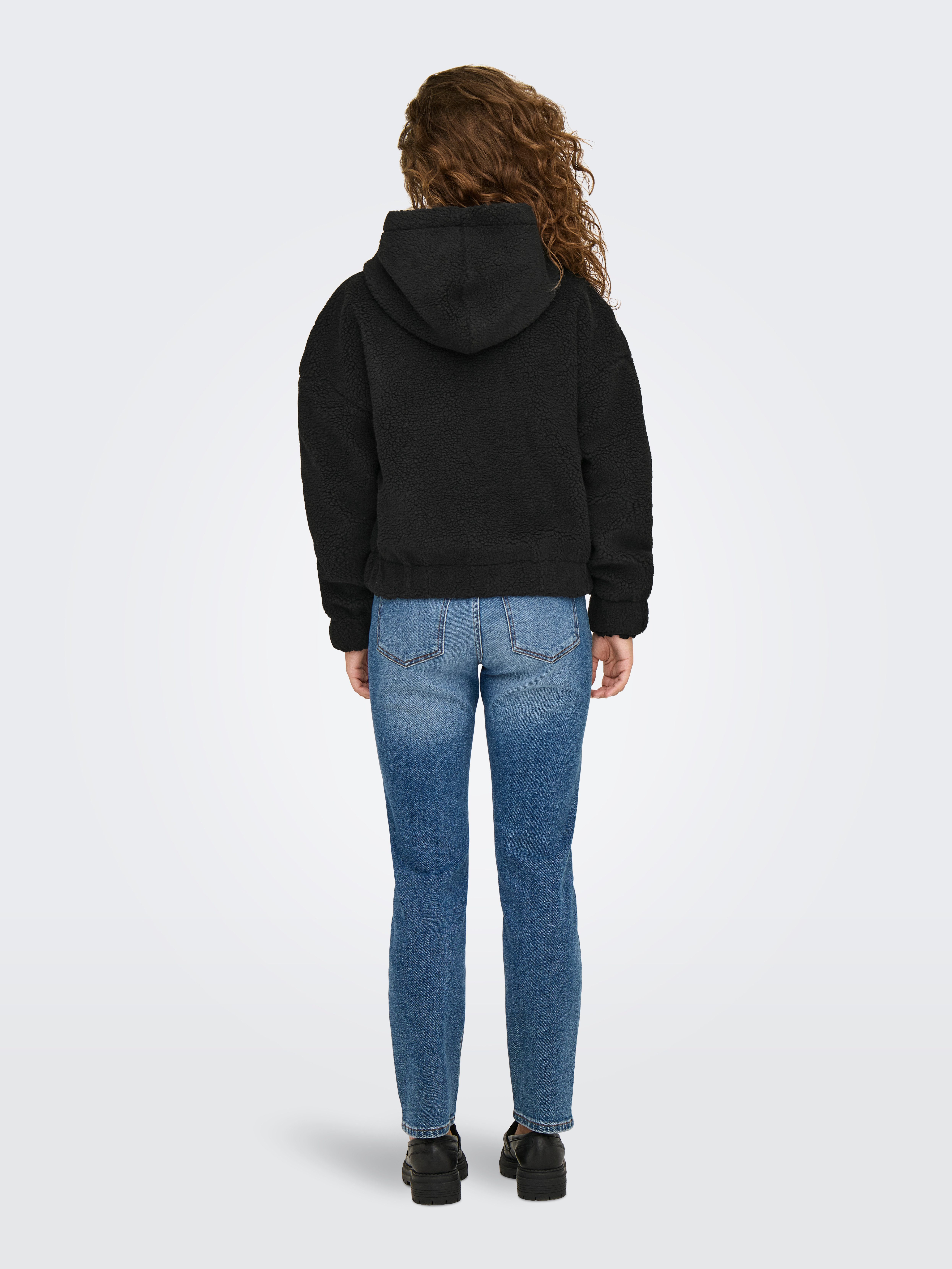 Only Fleecejack ONLTANJA TEDDY HOOD JACKET OTW NOOS