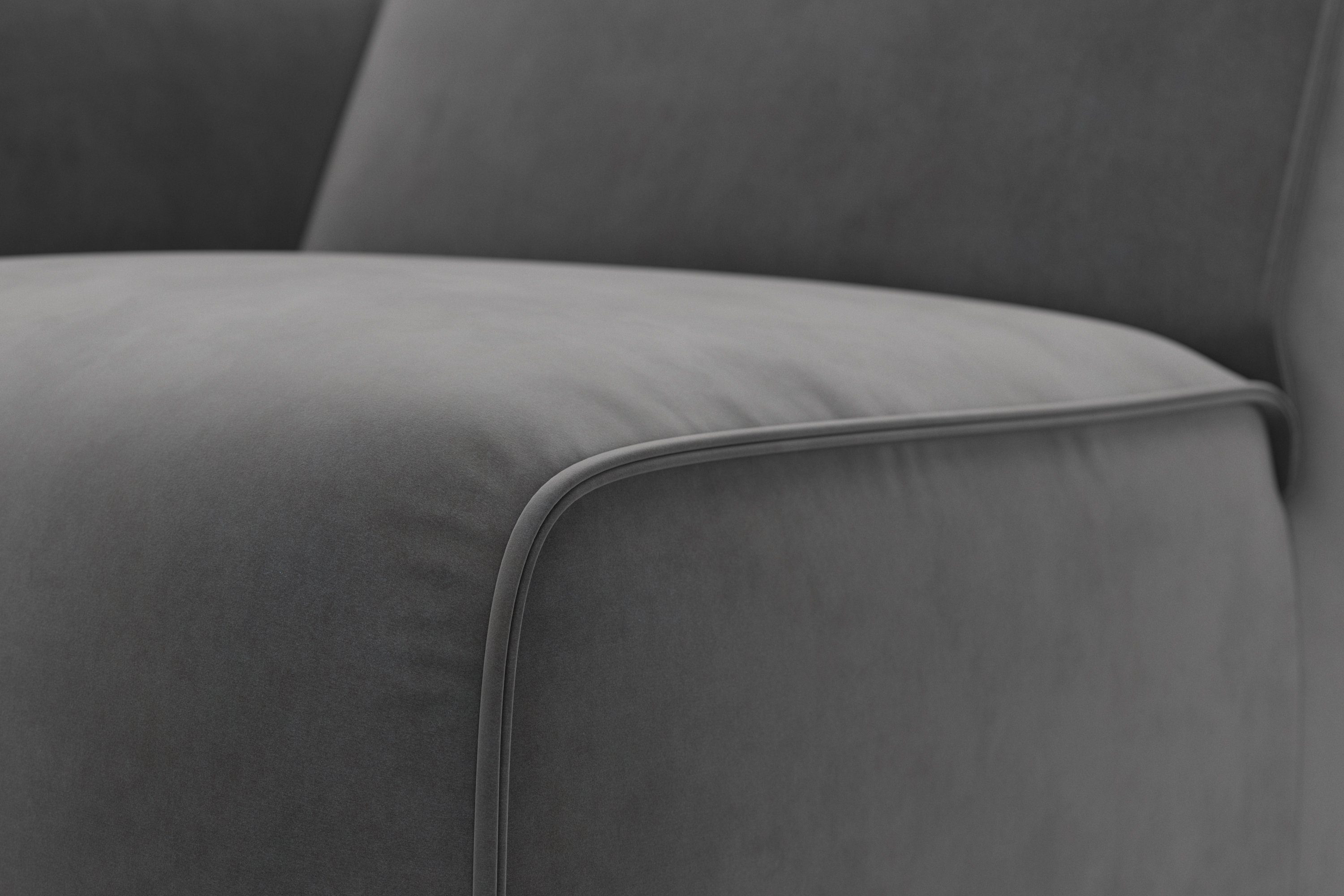 RAUM.ID Fauteuil Merid sofa-hoekelement, afmetingen B/D/H: 109/97/46 cm als module of apart te gebruiken, voor individuele samenstelling
