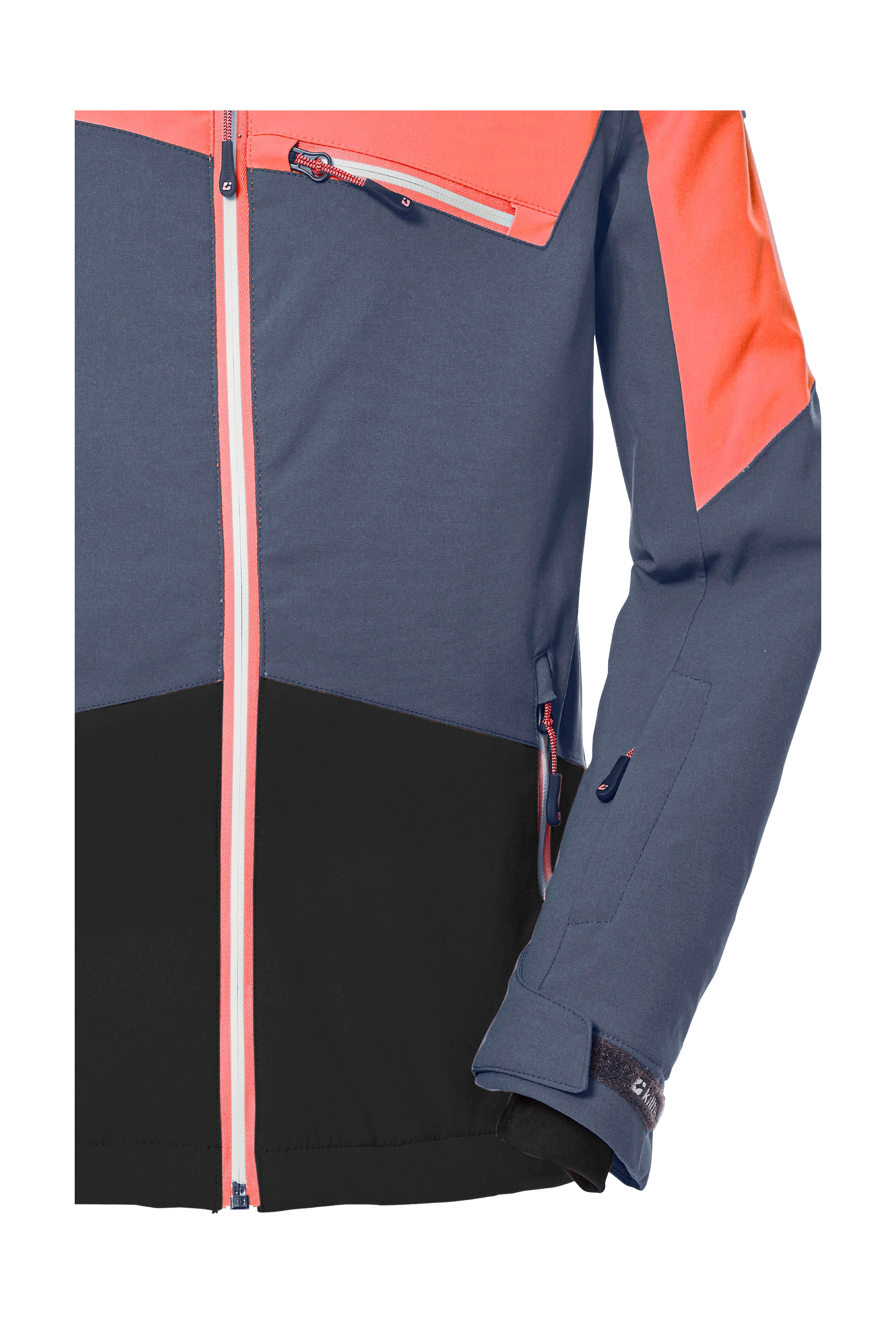Killtec Ski-jack KSW 182 GRLS SKI JCKT Water- en winddichte skijas met reflecterende elementen