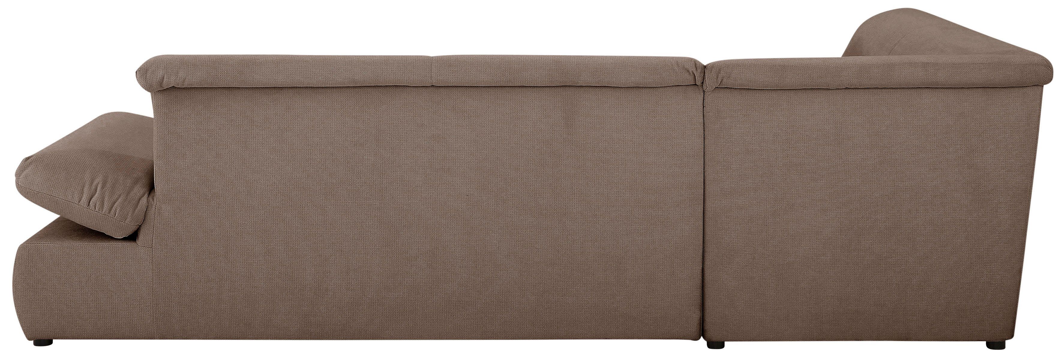 INOSIGN Hoekbank Avesa L-vorm Naar keuze met arm- en slaapfunctie, bxdxh: 275x211x80 cm