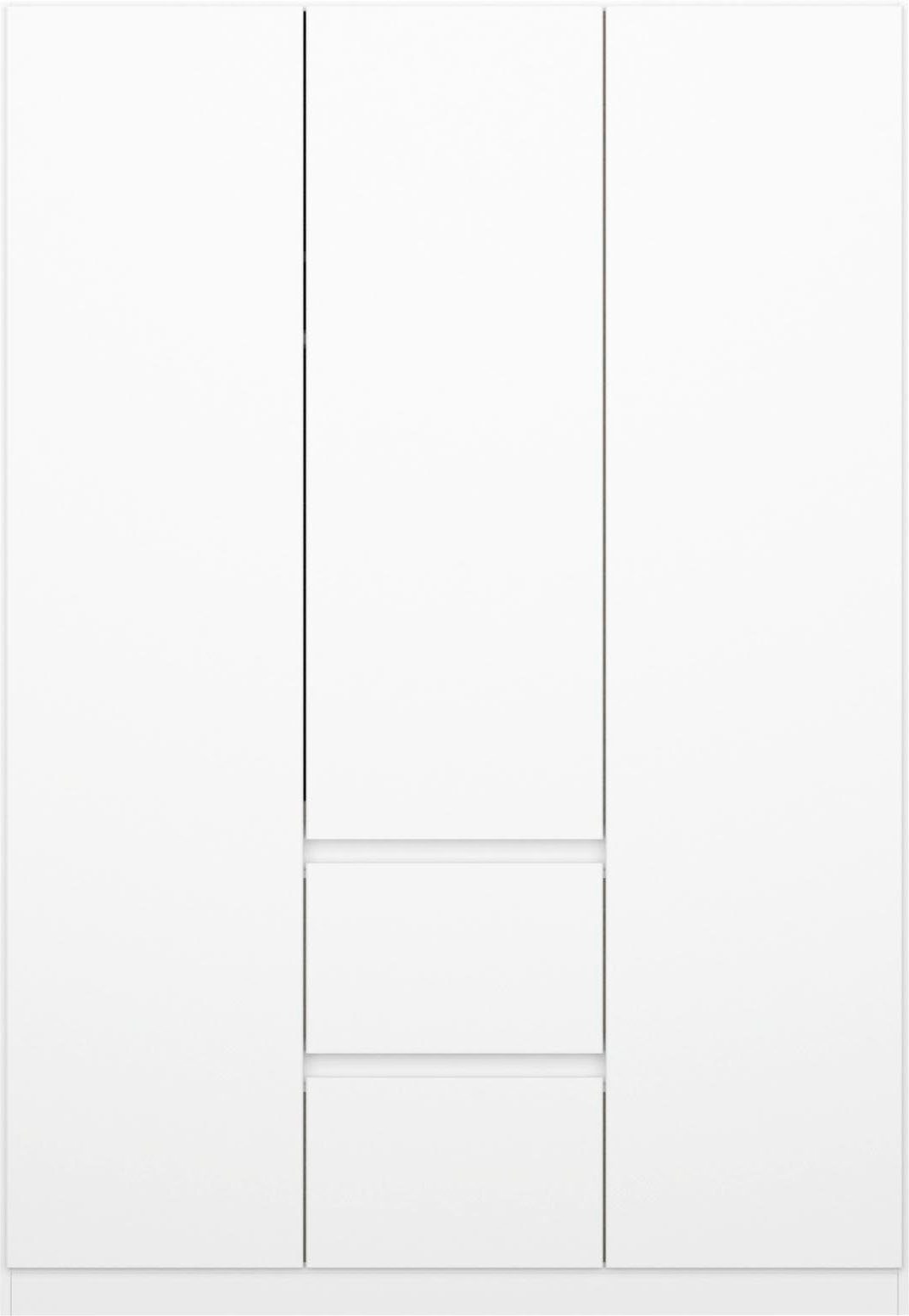 rauch Draaideurkast Kledingkast kast garderobe waskast NIDDA met moderne grepless front en push-to-open functie made in germany