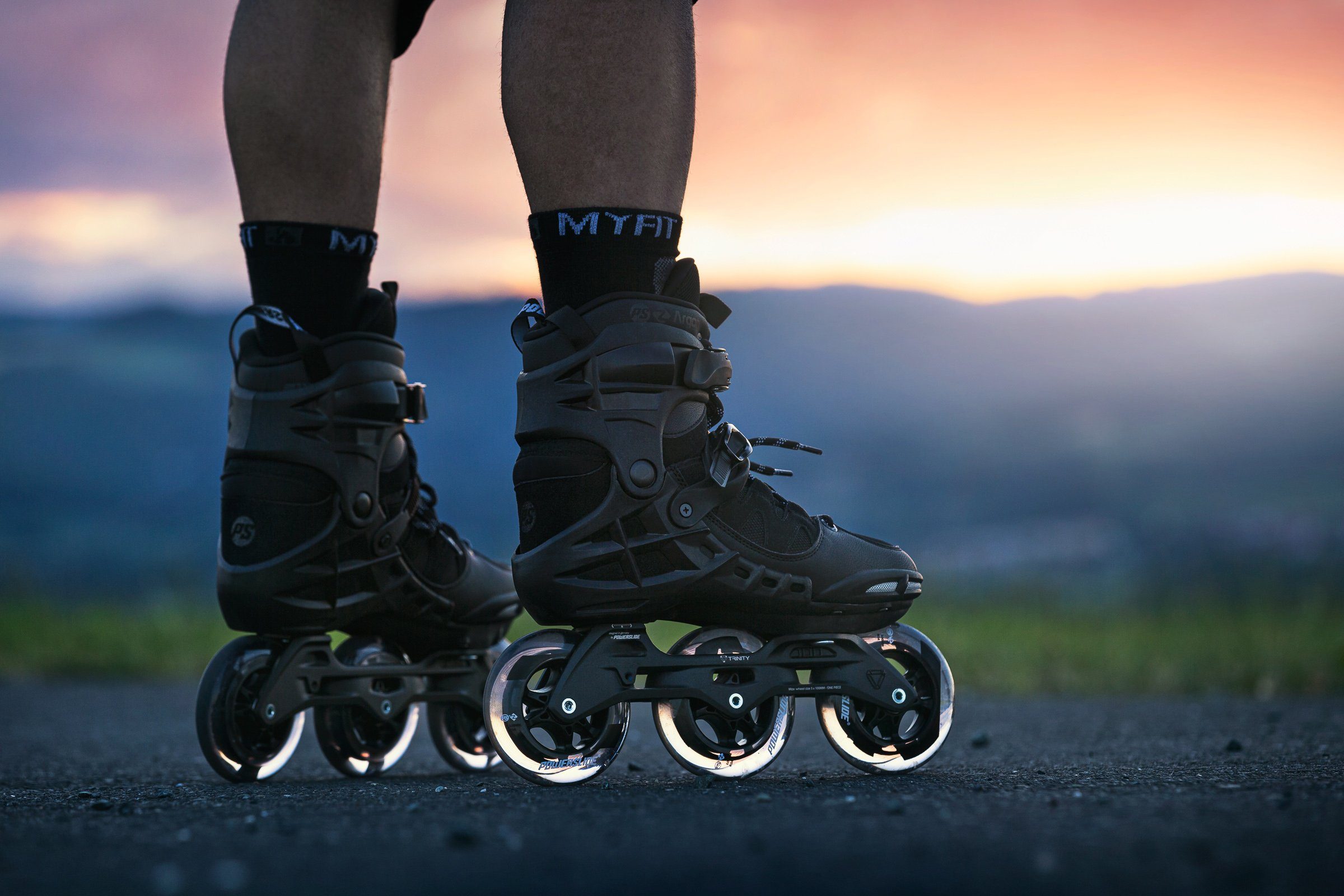 Powerslide Inlineskates Phuzion Argon Black 100