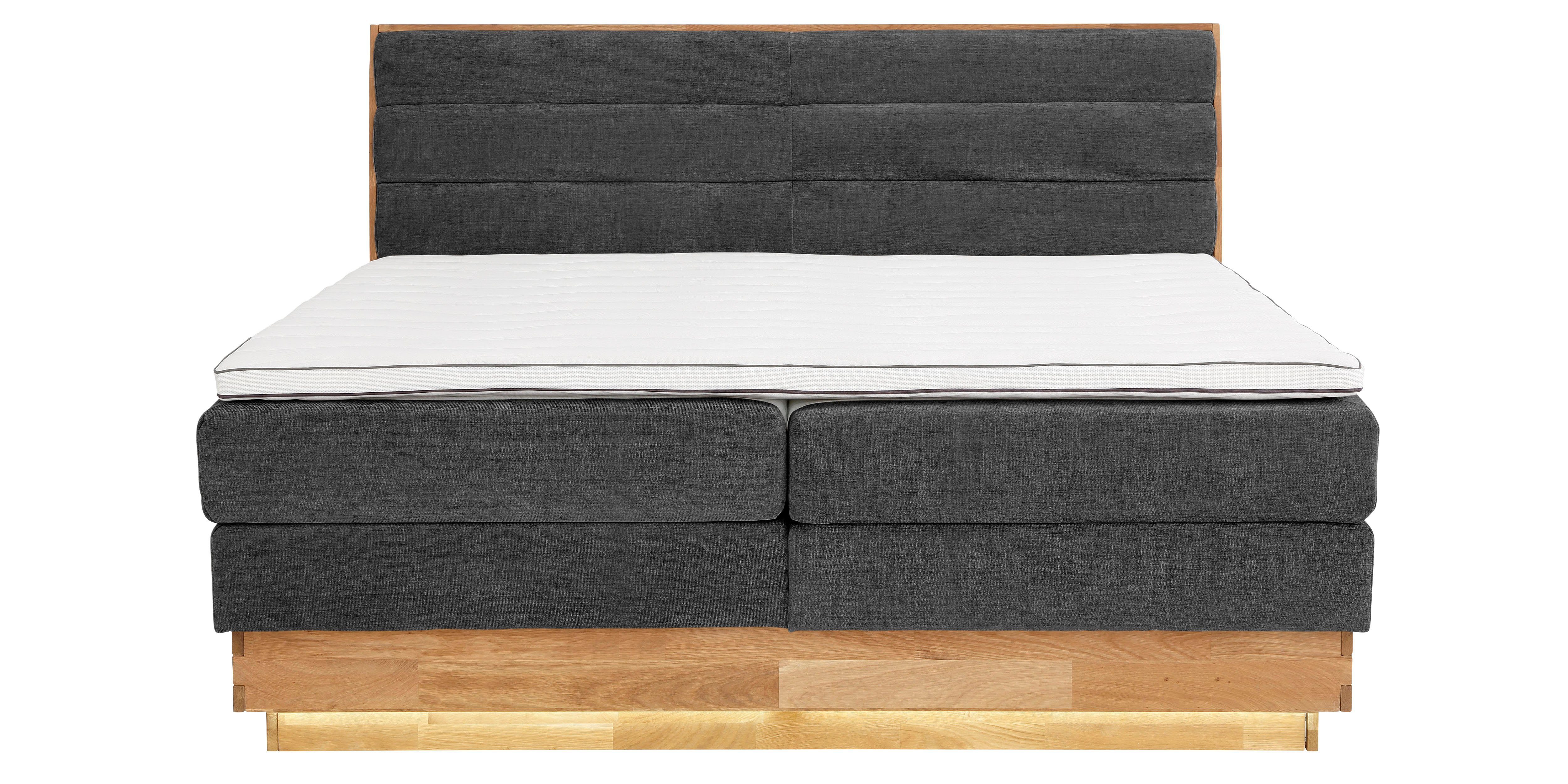 OTTO products Boxspring Ledverlichting, met gecertificeerde, gerecyclede overtrekstoffen