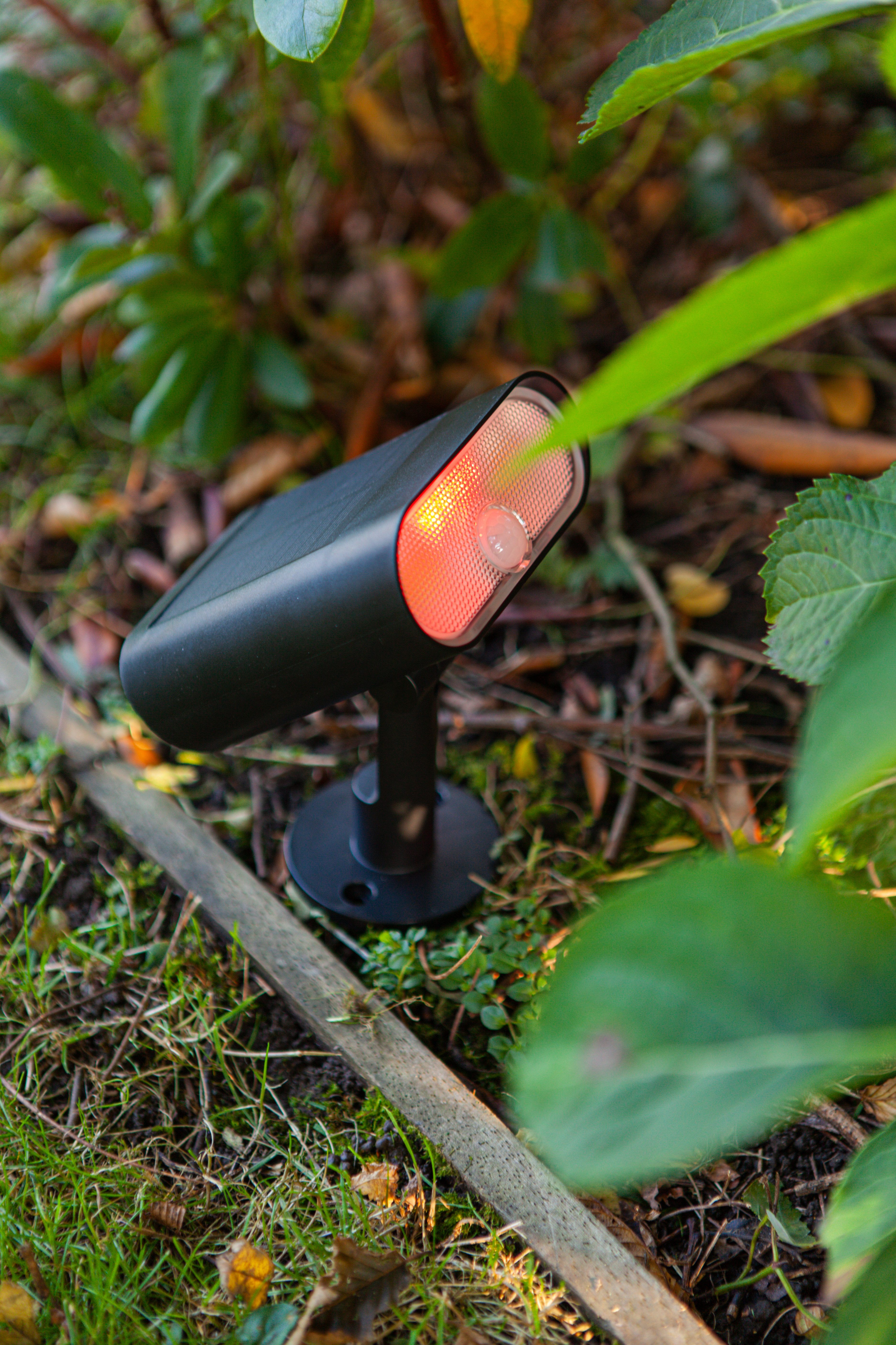 LUTEC Led-solarlamp LED-zonne-energie buitenwandlamp GINBO