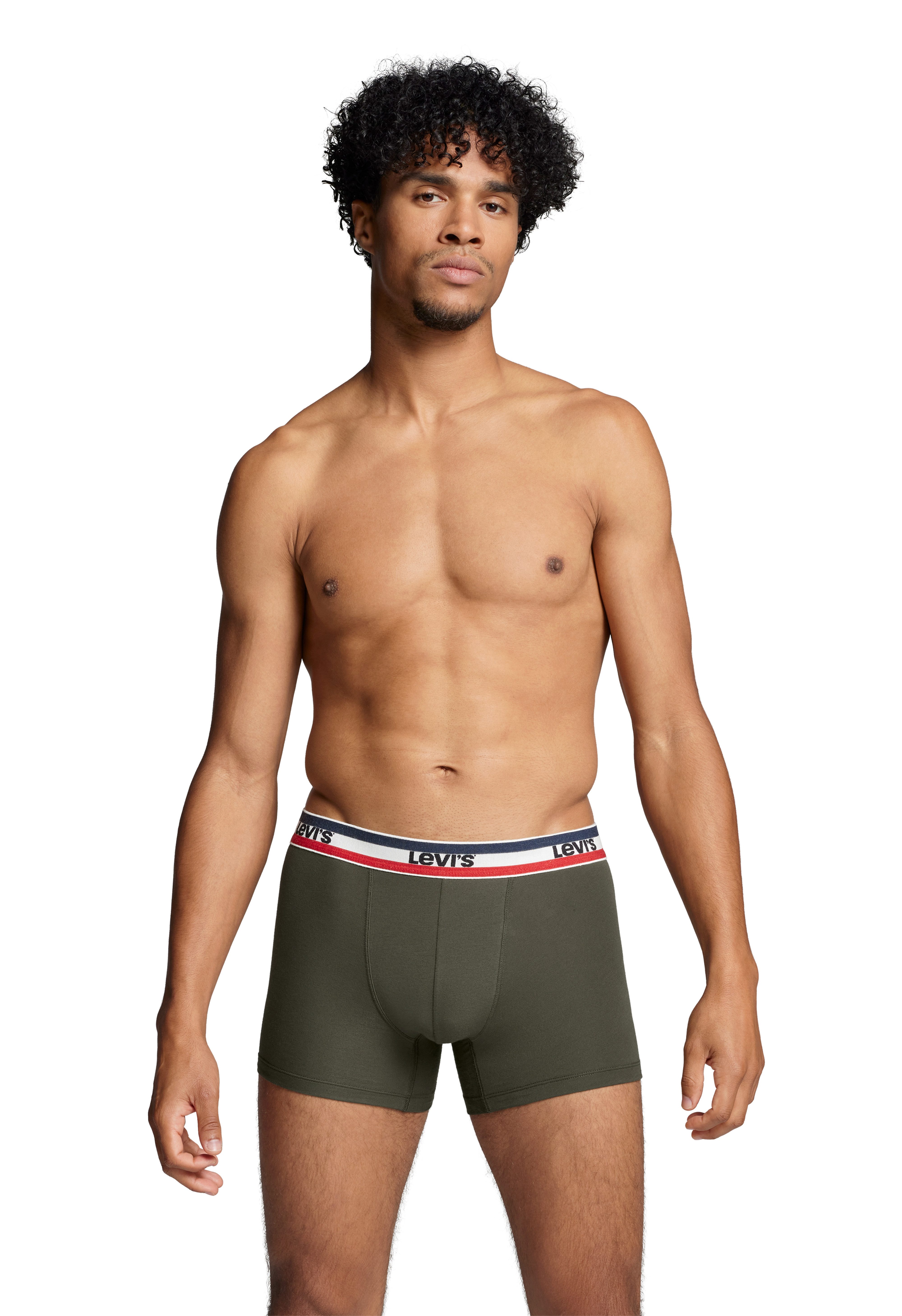 Levi's® Boxershort LEVIS MEN SPRTSWR LOGO BOXER BRIEF 3P (Set van 3)