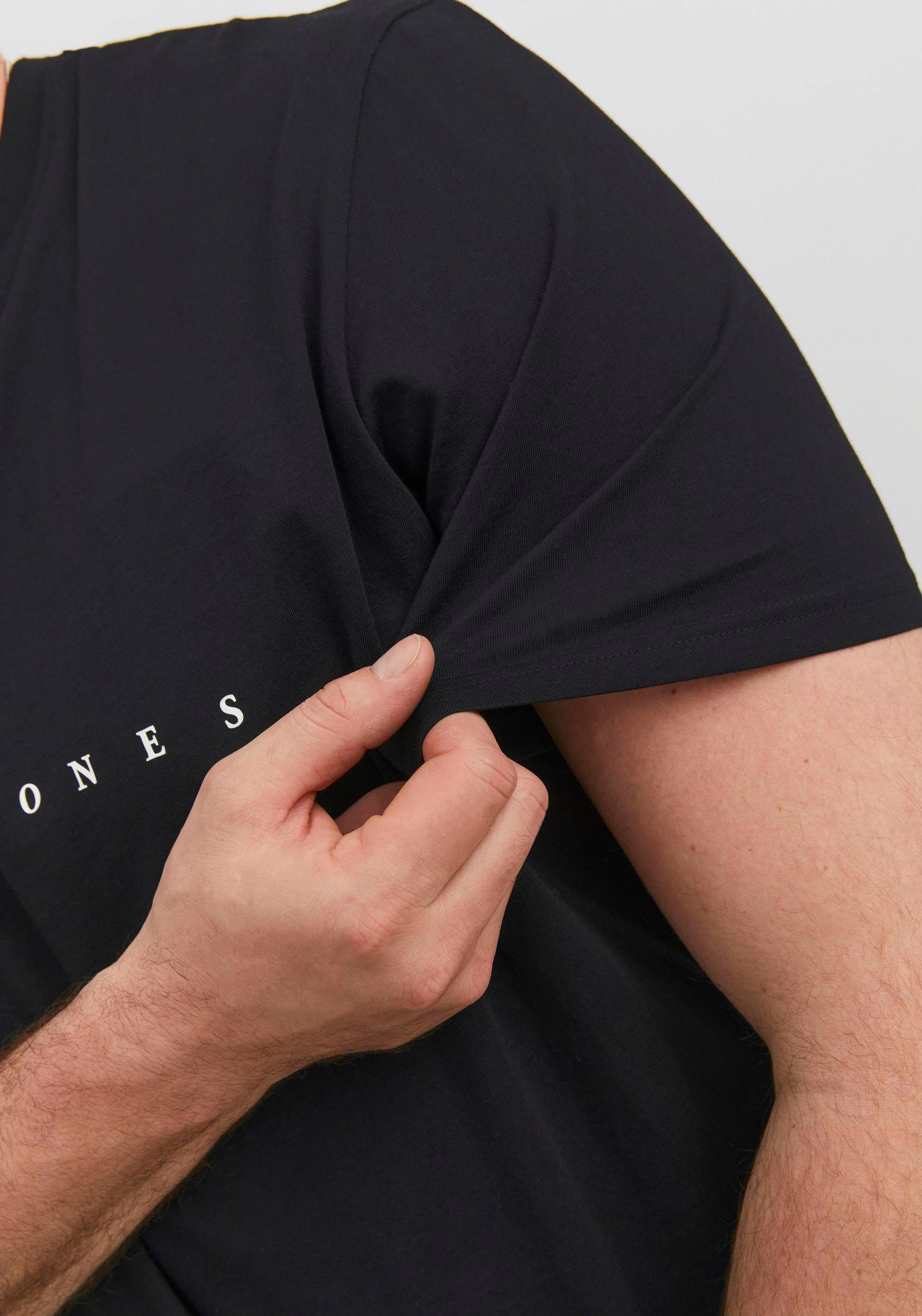 Jack & Jones PlusSize Shirt met ronde hals JJESTAR JJ TEE SS NOOS PLS