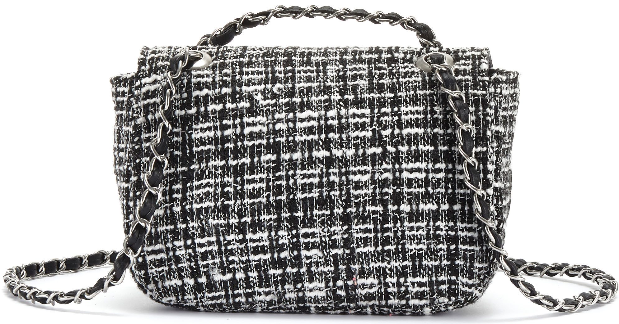 Vivance Handtas Minibag schoudertas handtas met metalen sluiting vegan