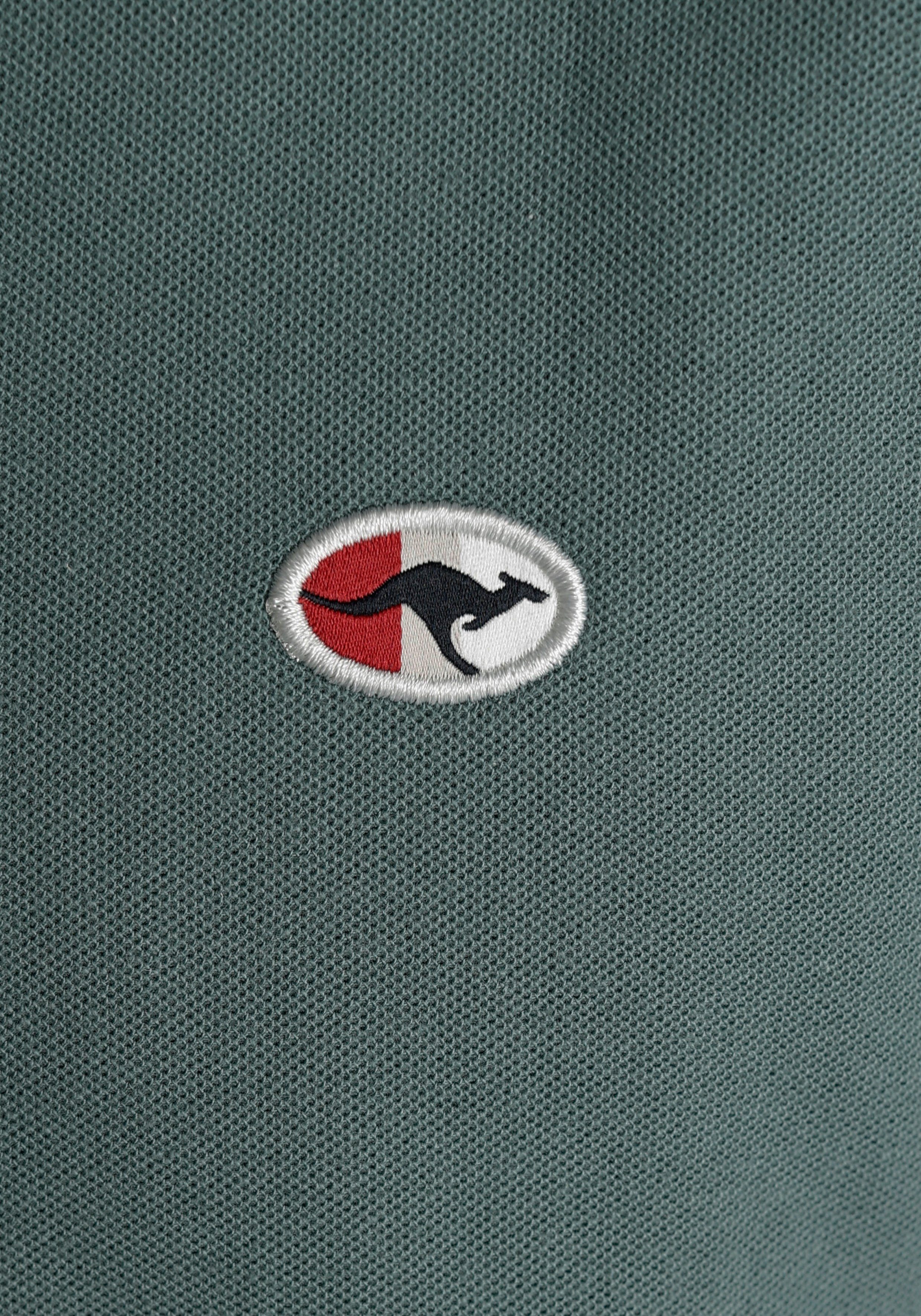 KangaROOS Poloshirt Korte mouwen, met polokraag, van piqué-stof, van 100% katoen