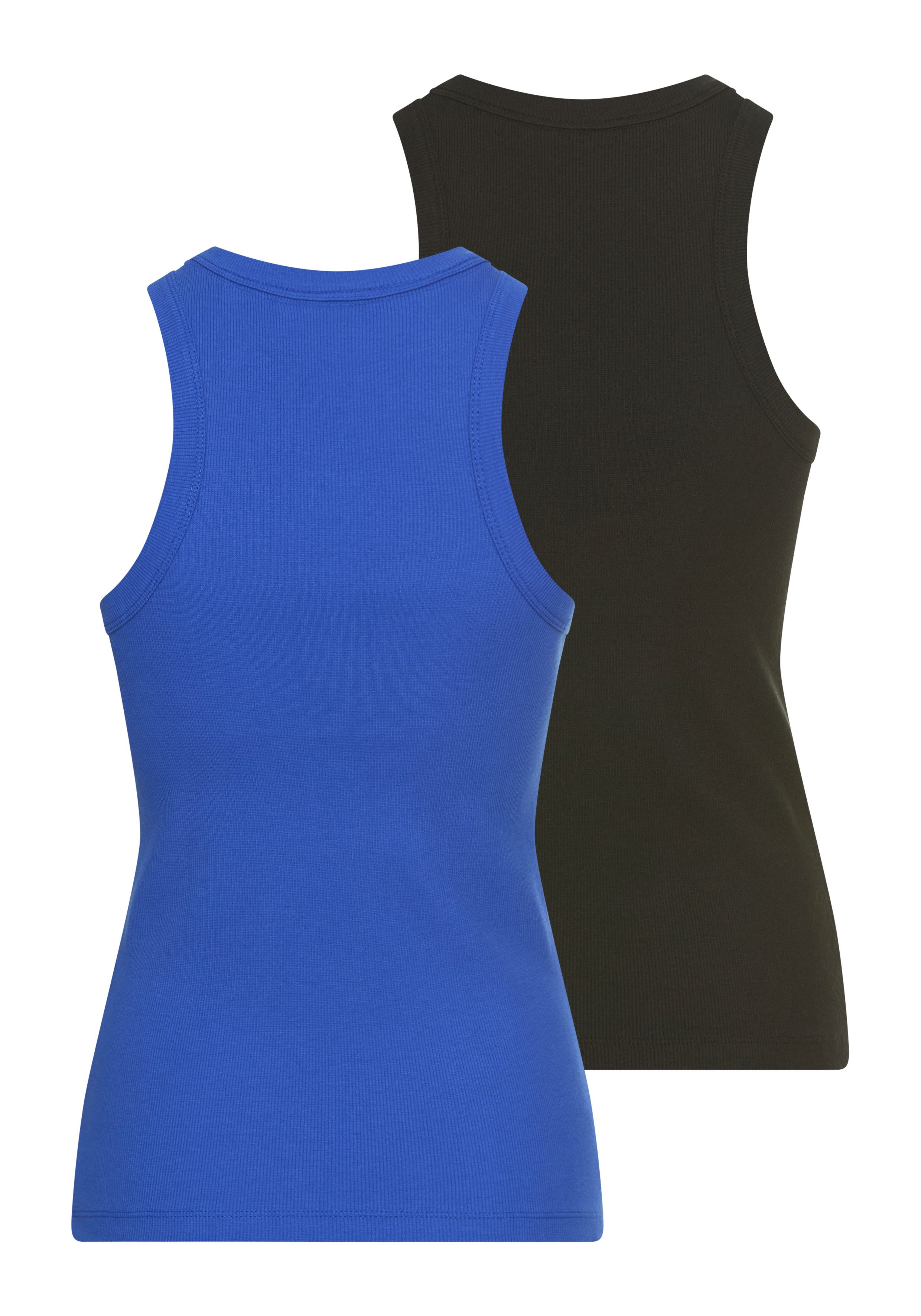 HUGO Blue Tanktop Gift Giving_B in elastische katoenkwaliteit (set, 2-delig)