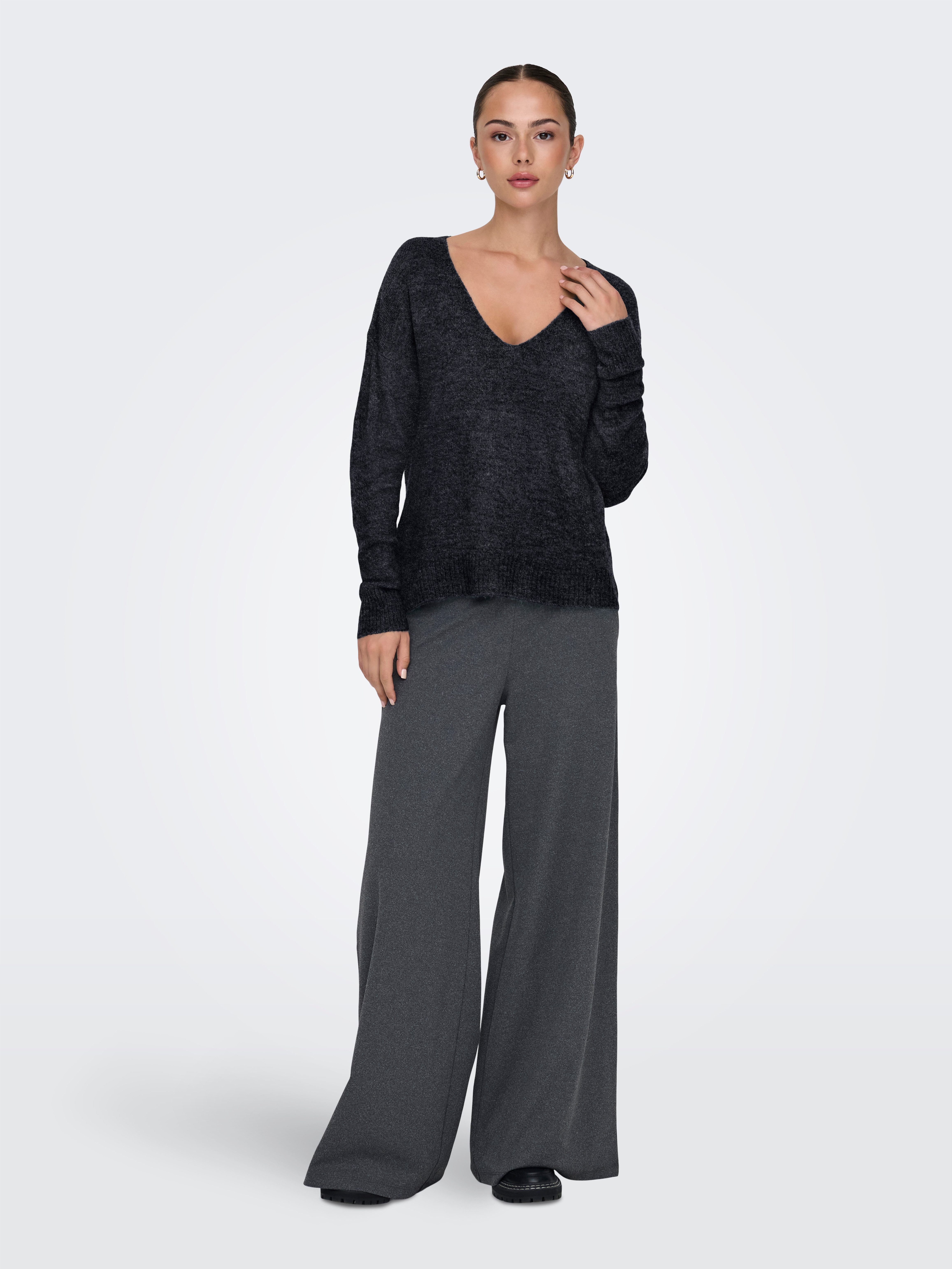 JDY Trui met V-hals JDYELANORA L/S V-NECK PULLO. KNT NOOS
