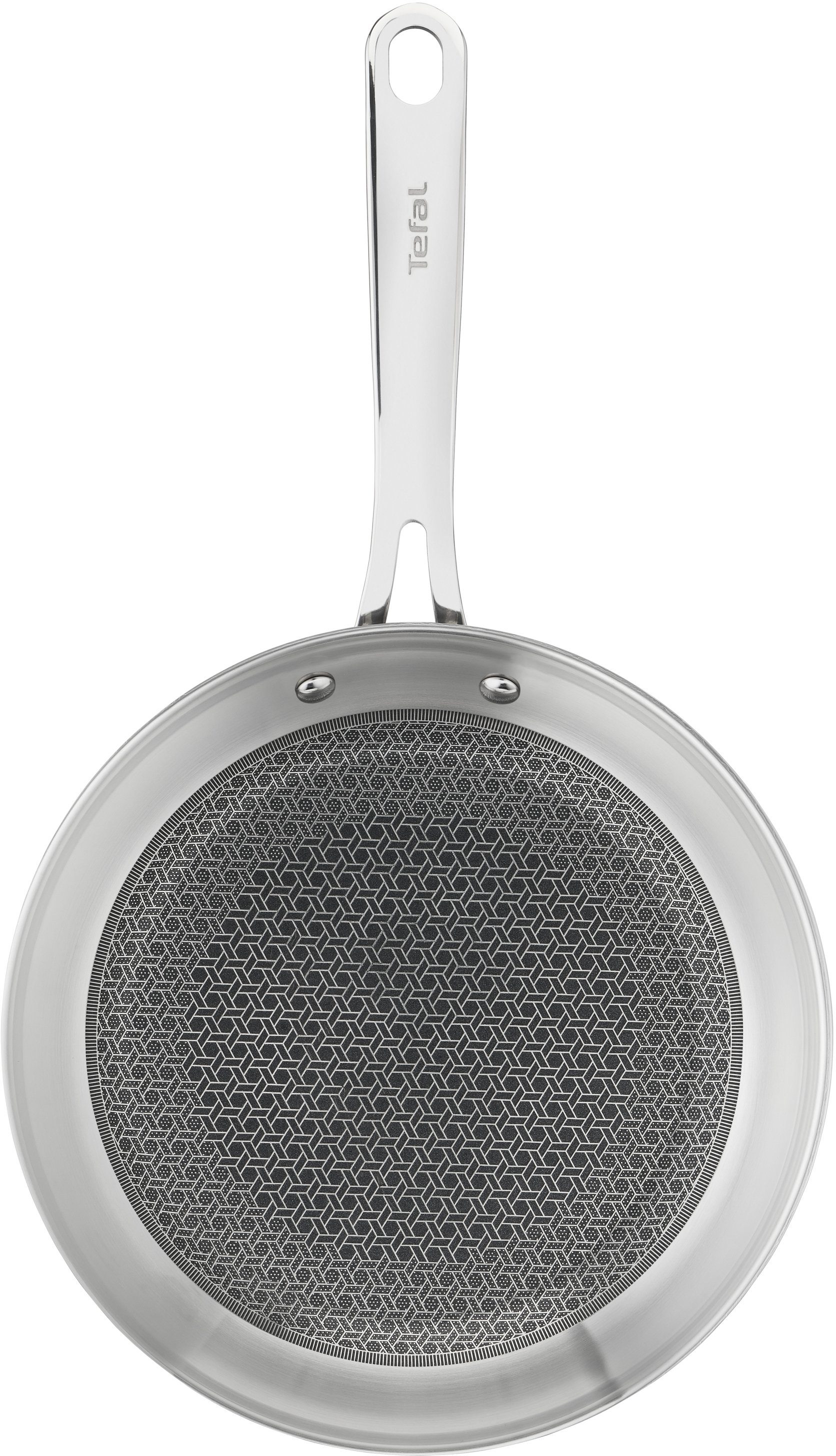 Tefal Koekenpan Eternal Mesh Triply 3-laags materiaal, mesh-coating, geschikt voor alle kookplaten, inductie (1-delig)