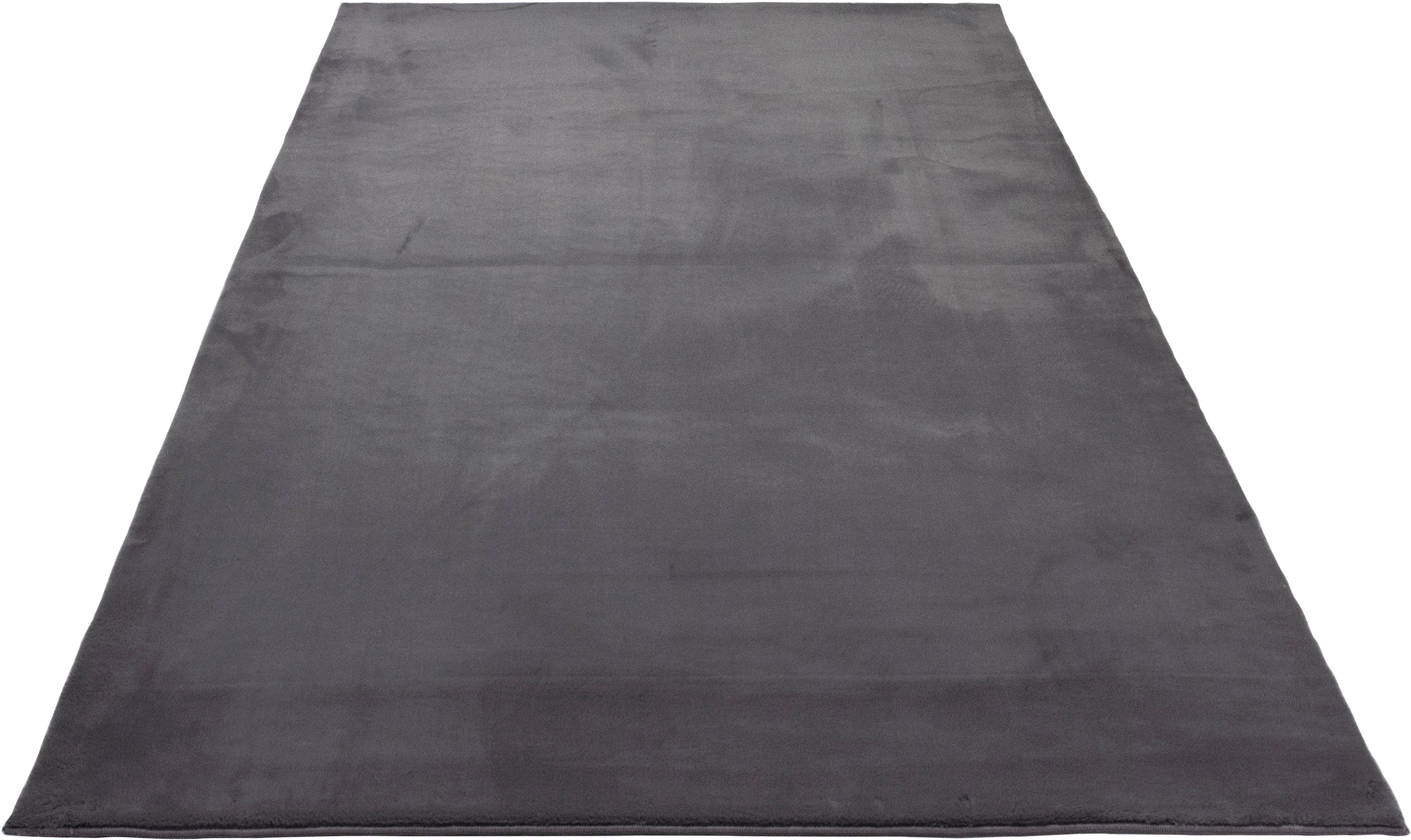 Leonique Vachtvloerkleed Balu, kunstfellteppich, modern, langpolig tapijt Konijnenbont-gevoel, behaaglijk, zacht, woonkamer, slaapkamer