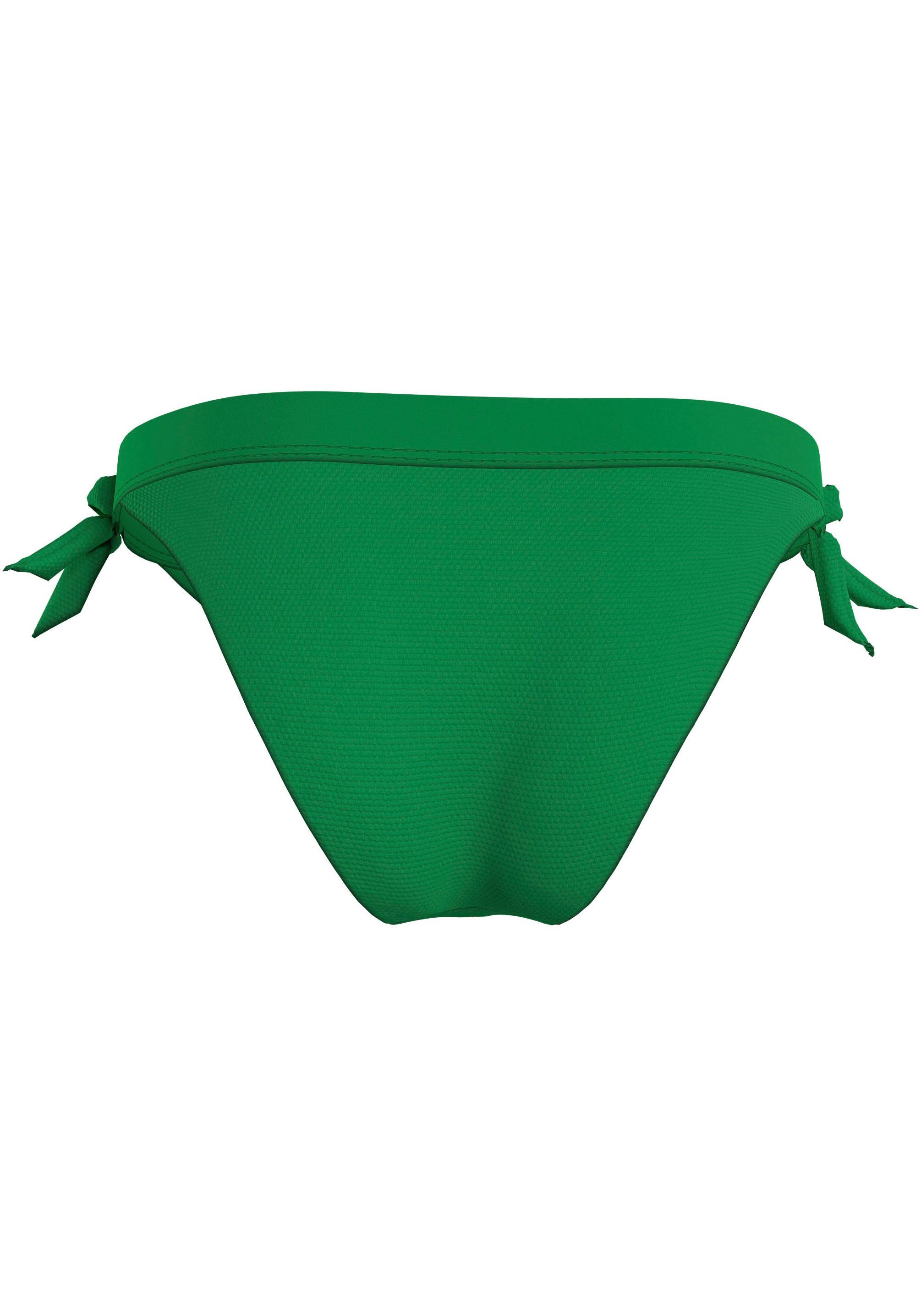 Tommy Hilfiger Swimwear Bikinibroekje SIDE TIE BIKINI met een logo-opschrift