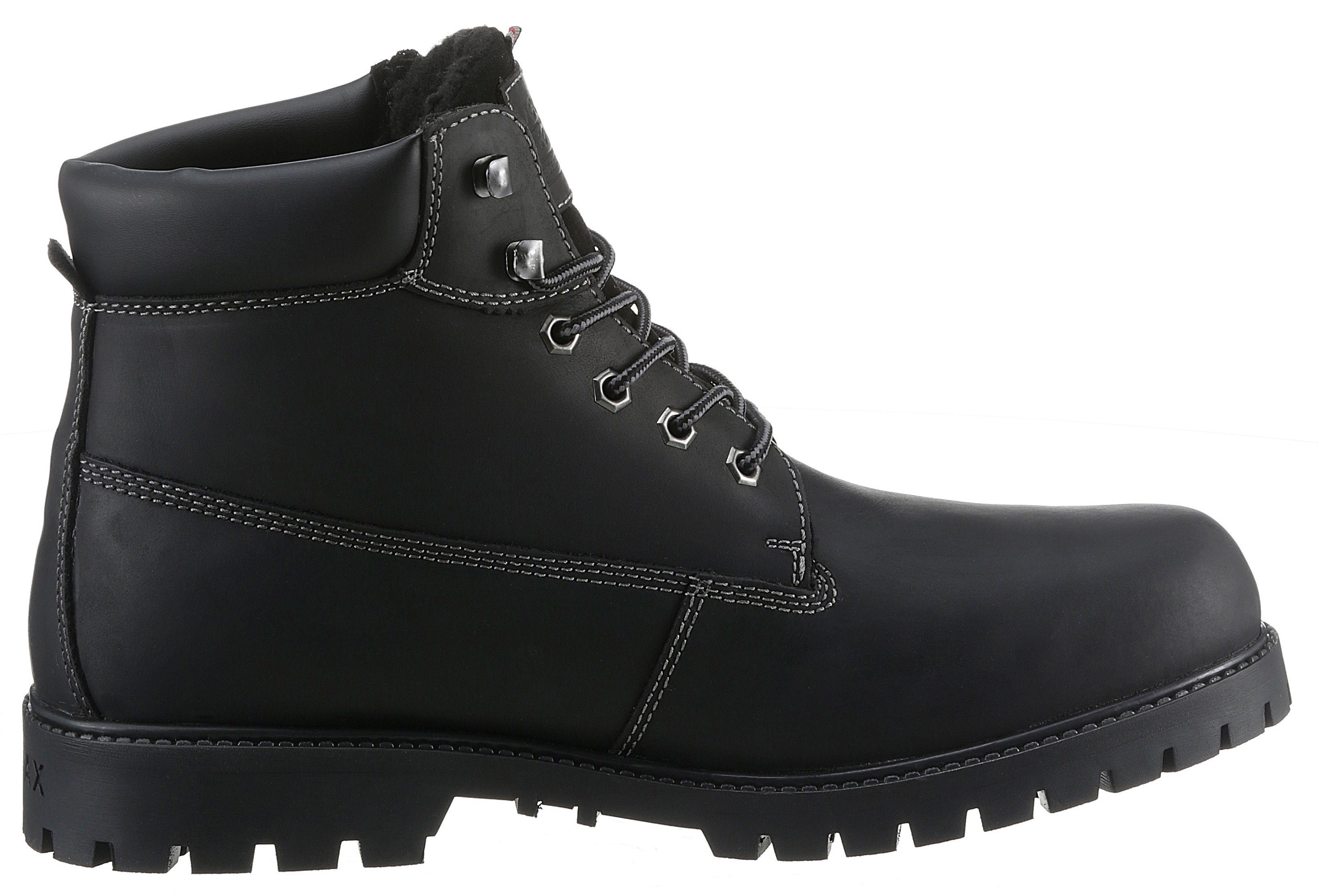 Dockers by Gerli Winterlaarzen Werkschoenen, veterschoenen met blokhak