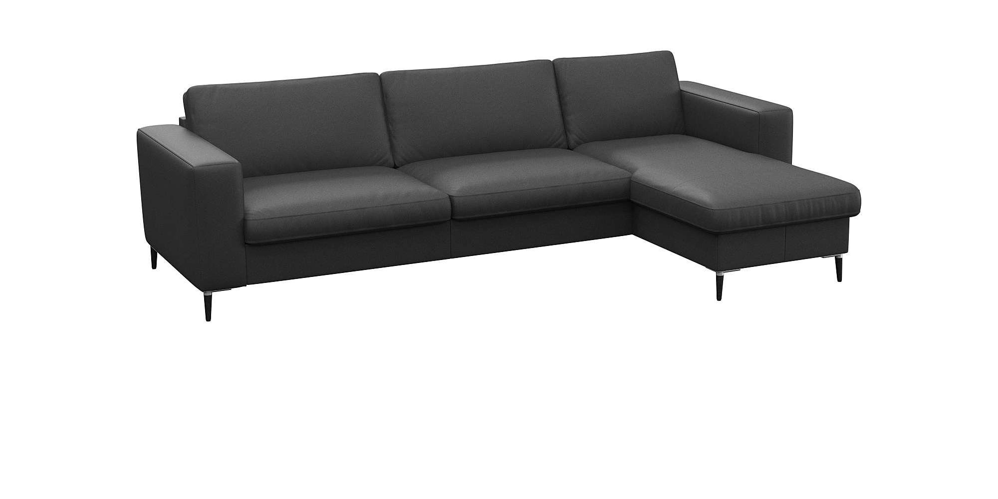 FLEXLUX Hoekbank Fiore, super comfortabel zitcomfort door koudschuim in de zitting, L-vorm
